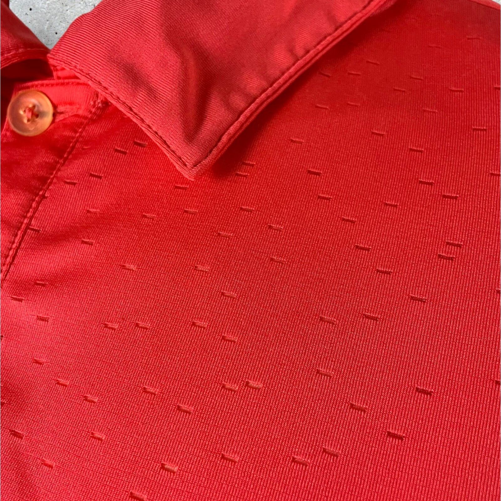 Nike Nike Polo Shirt Men’s XL Red Short Sleeve Dri-Fit Performance Golf T33 Size US XL / EU 56 / 4 - 3 Thumbnail