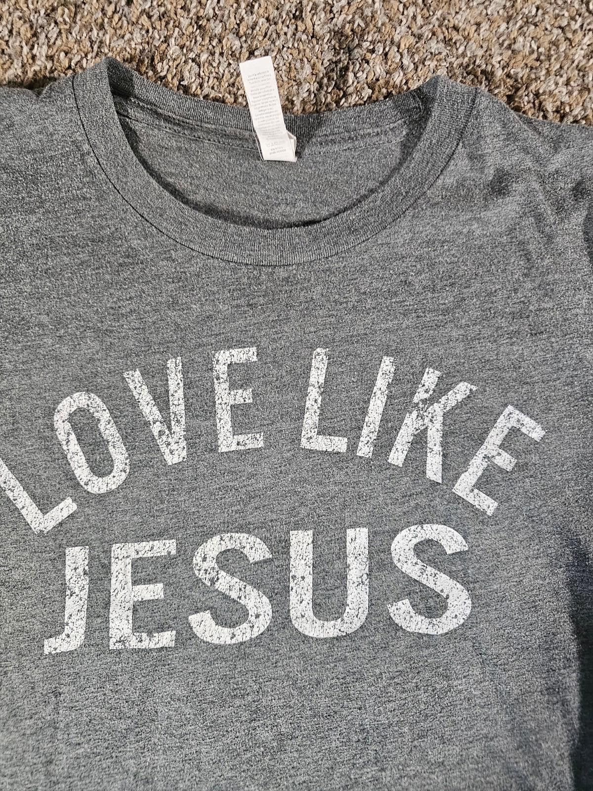 Other Bella Canvas M Love Like Jesus Tshirt Size M / US 6-8 / IT 42-44 - 2 Thumbnail