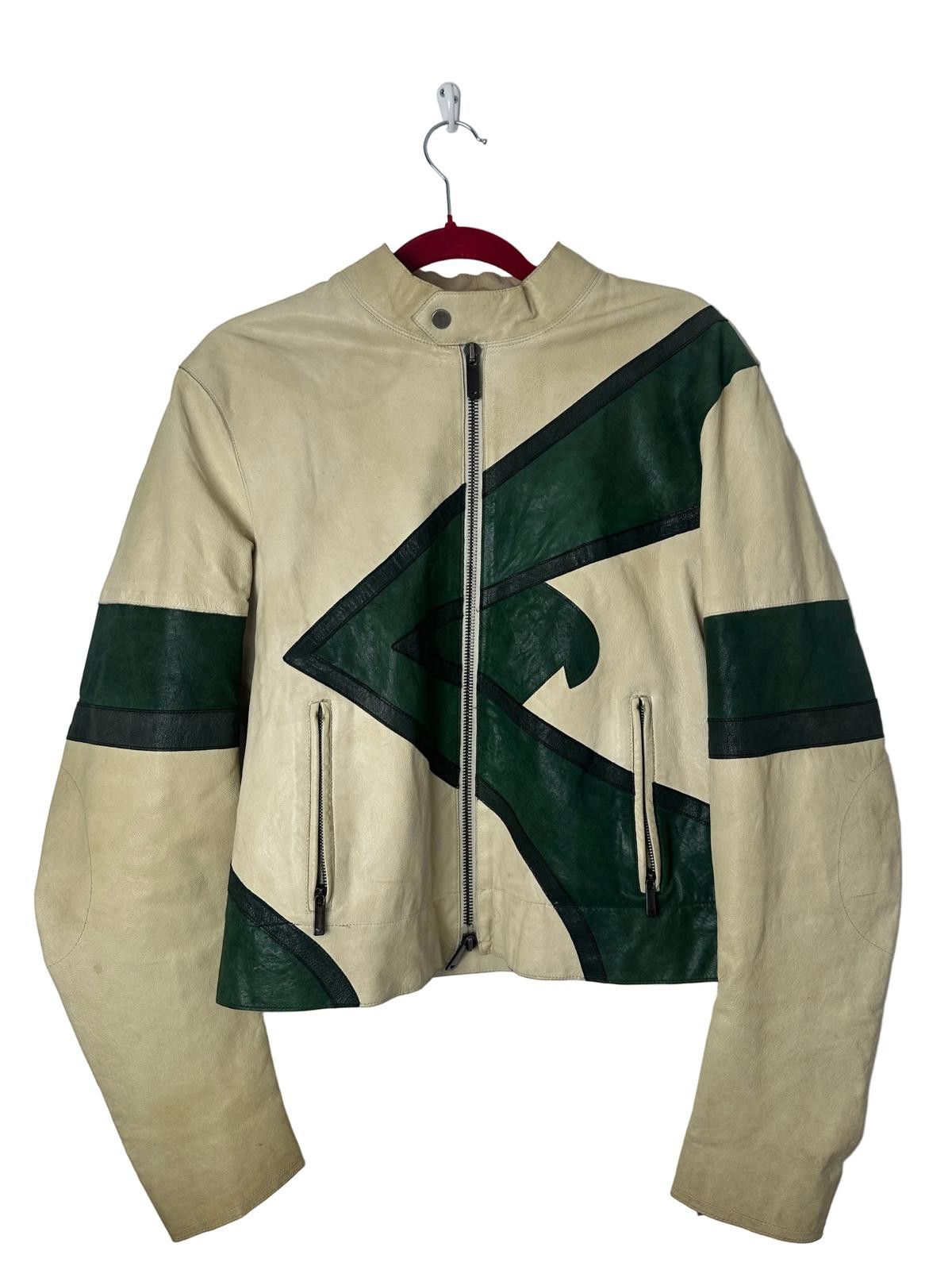 Emporio Armani Emporio Armani S/S 2005 Runway Logo Racer Jacket Size US L / EU 52-54 / 3 - 3 Thumbnail