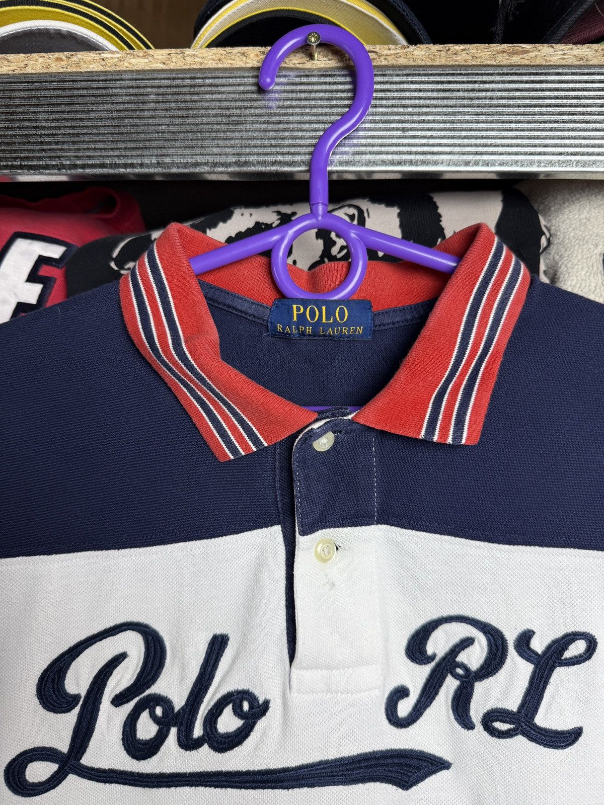 Polo Ralph Lauren Polo Ralph Lauren Polo T-Shirt Tee Vintage Big Logo 90s Size US M / EU 48-50 / 2 - 5 Thumbnail