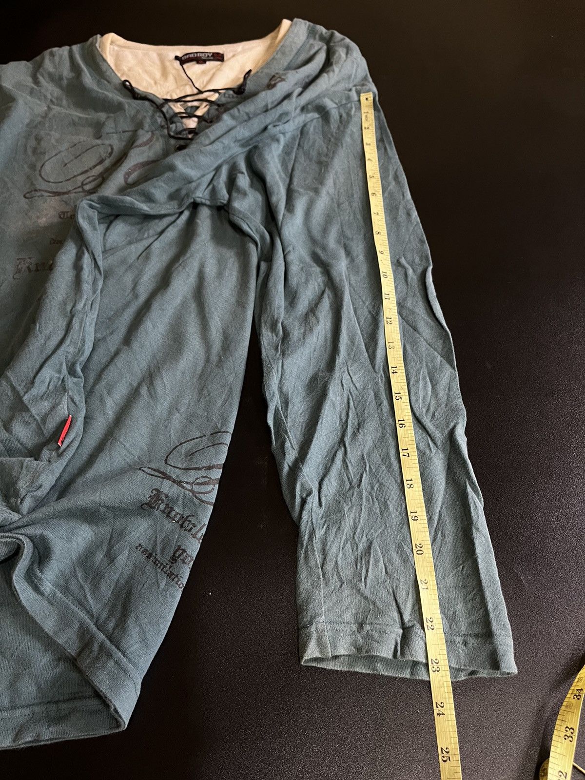 Hysteric Glamour × If Six Was Nine × Japanese Brand 2000s badboy poem double layer japanese style y2k Size US XL / EU 56 / 4 - 10 Thumbnail