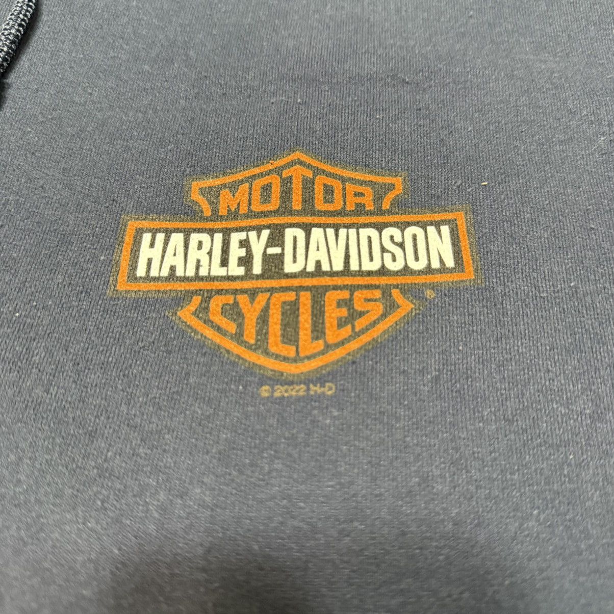 Harley Davidson Vintage Harley Davidson Orlando Navy Hoodie Sweatshirt Size US XL / EU 56 / 4 - 9 Thumbnail