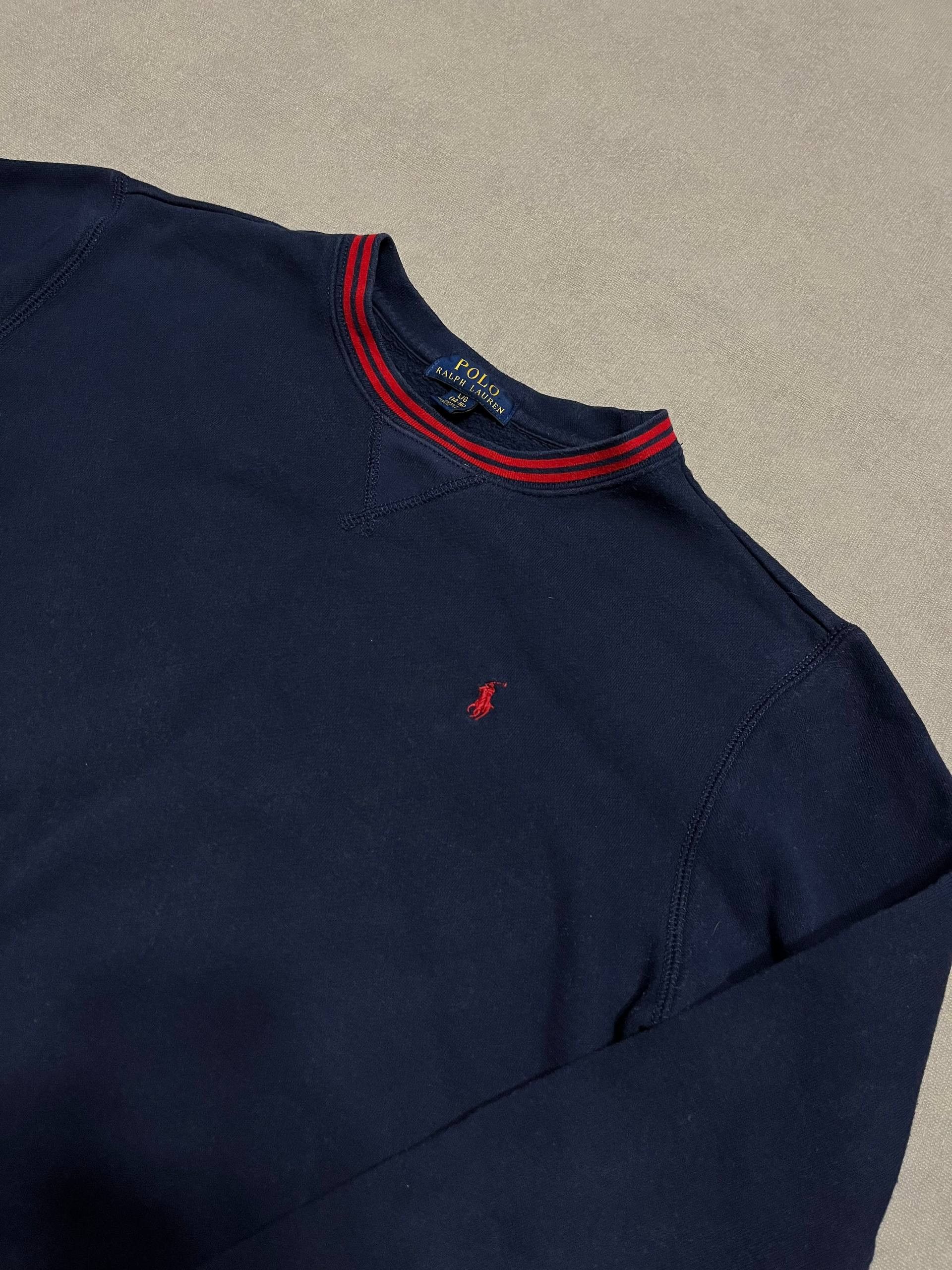 Polo Ralph Lauren Polo Ralph Lauren Men`s Blue Logo Sweatshirt Pullover Sz XS Size US XS / EU 42 / 0 - 4 Thumbnail
