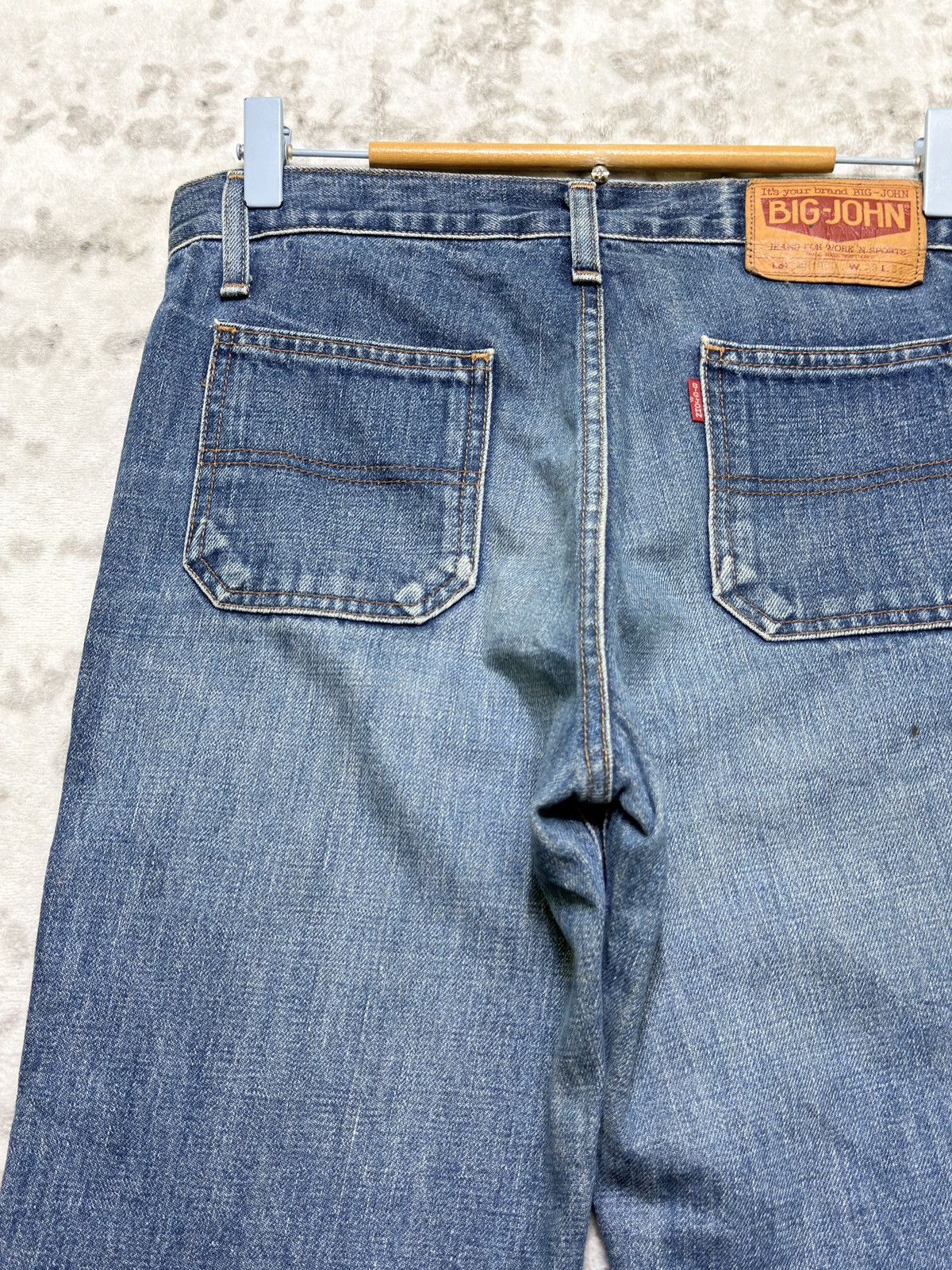Big John Vintage Big John Bush Pant Flare Jeans Japan Bell Bottom Size US 29 - 10 Thumbnail
