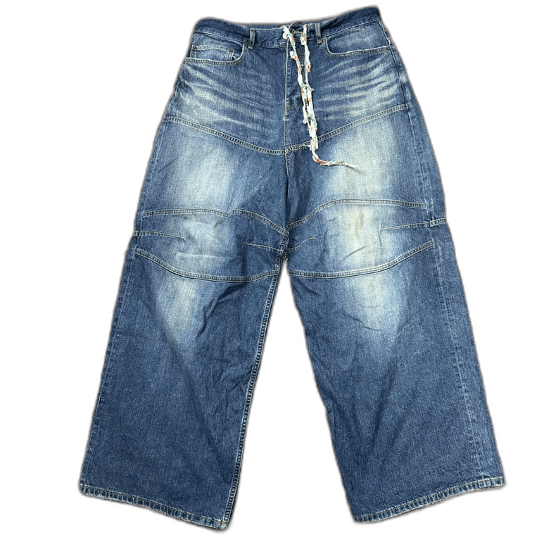 Balenciaga Balenciaga 25SS Vintage Blue Wide Size US 26 / EU 42 - 1 Thumbnail