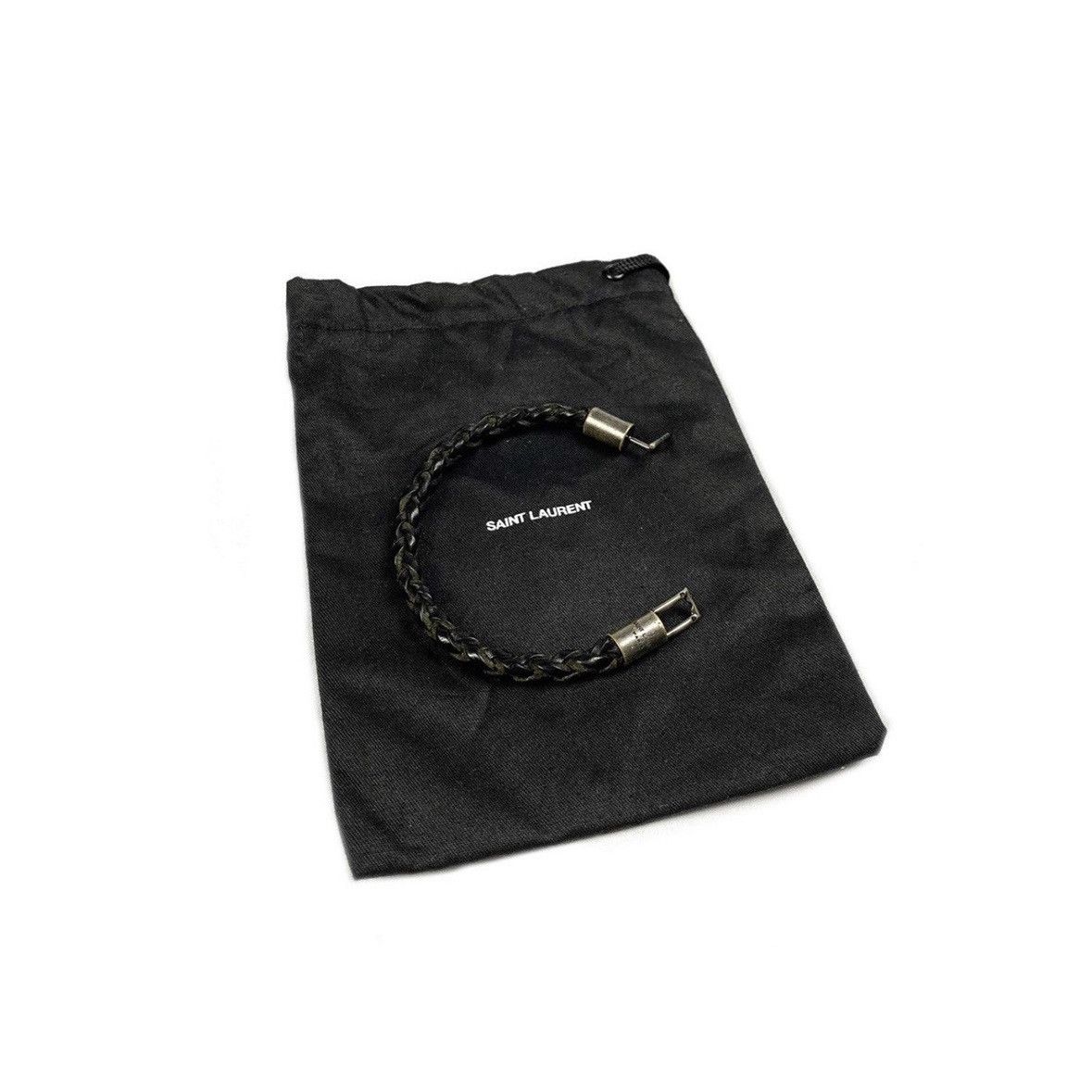 Saint Laurent Paris SAINT LAURENT PARIS SS15 LEATHER BRACELET Size ONE SIZE - 1 Thumbnail