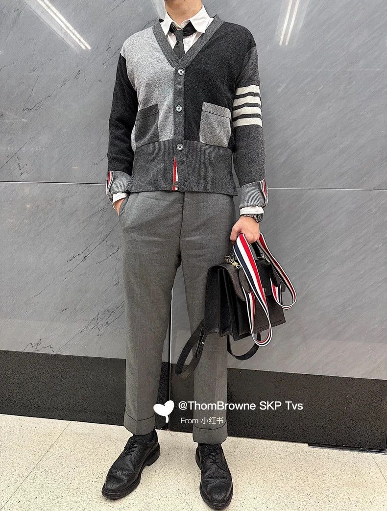 Thom Browne Thom Browne size2 Cashmere cardigan Size US M / EU 48-50 / 2 - 7 Thumbnail