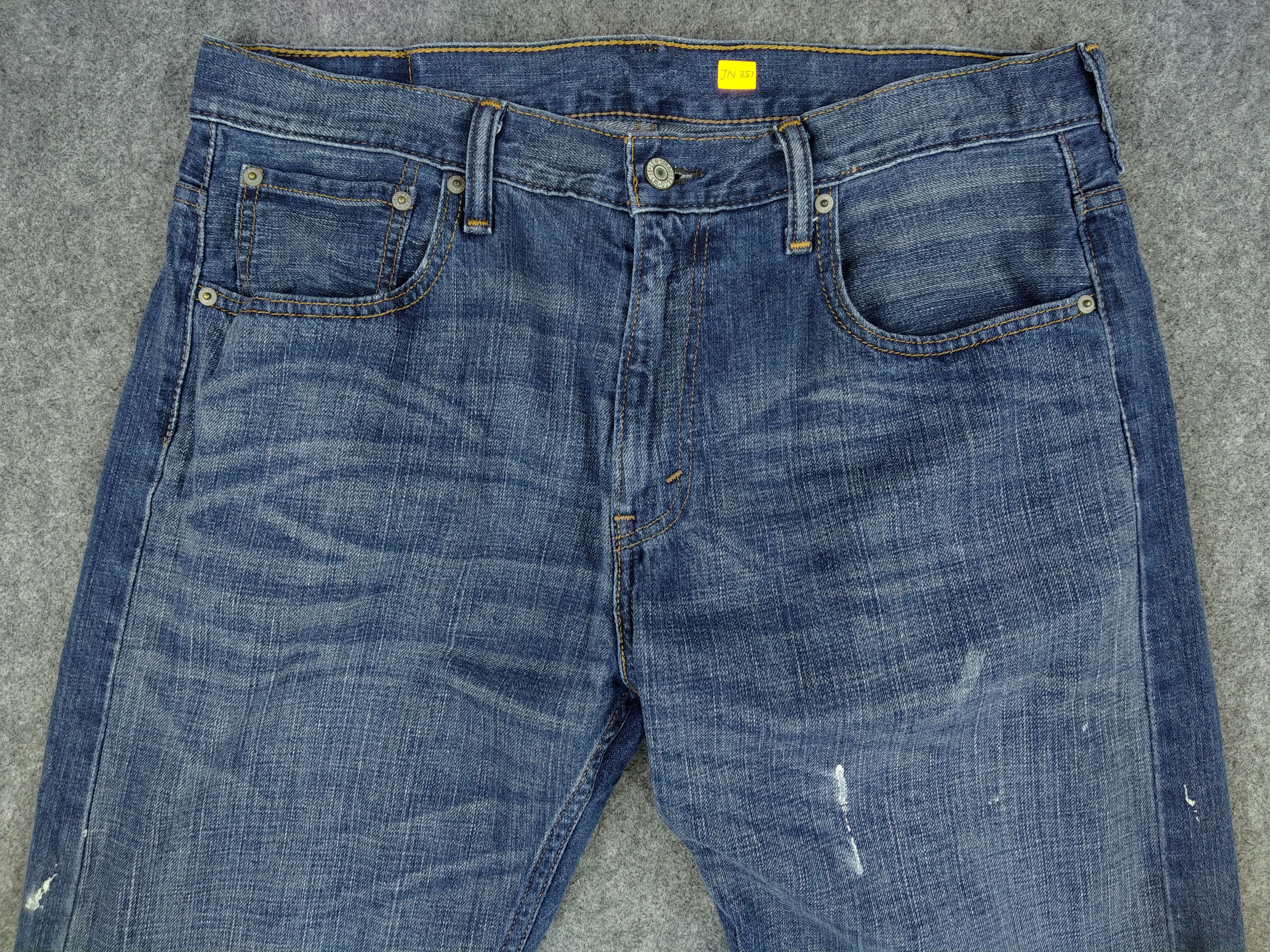 Levi's Levi's 569 Distressed Denim 34 x 30.5 -JN351 Size US 34 / EU 50 - 3 Thumbnail