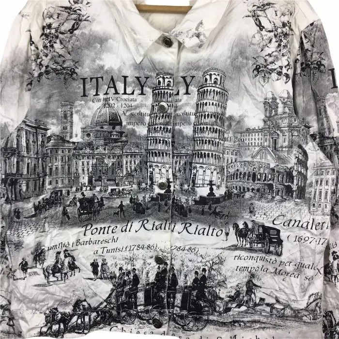 Impulse Vtg 90’ IMPULSE CALIFORNIA Italy Rome City Denim Jacket Size US L / EU 52-54 / 3 - 2 Thumbnail