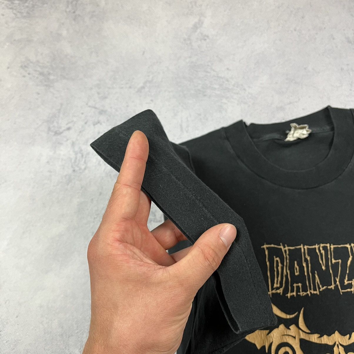 Band Tees × Vintage Vintage Danzig Black Devil rare rock band tee 90's Size US L / EU 52-54 / 3 - 14 Thumbnail