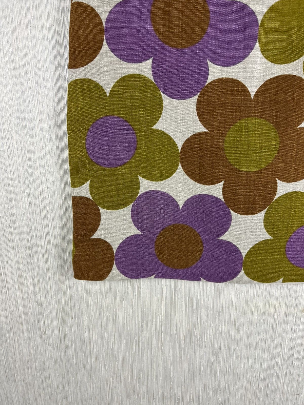 Celine Vintage Celine France linen full print floral mini skirt Size 27" / US 4 / IT 40 - 5 Thumbnail