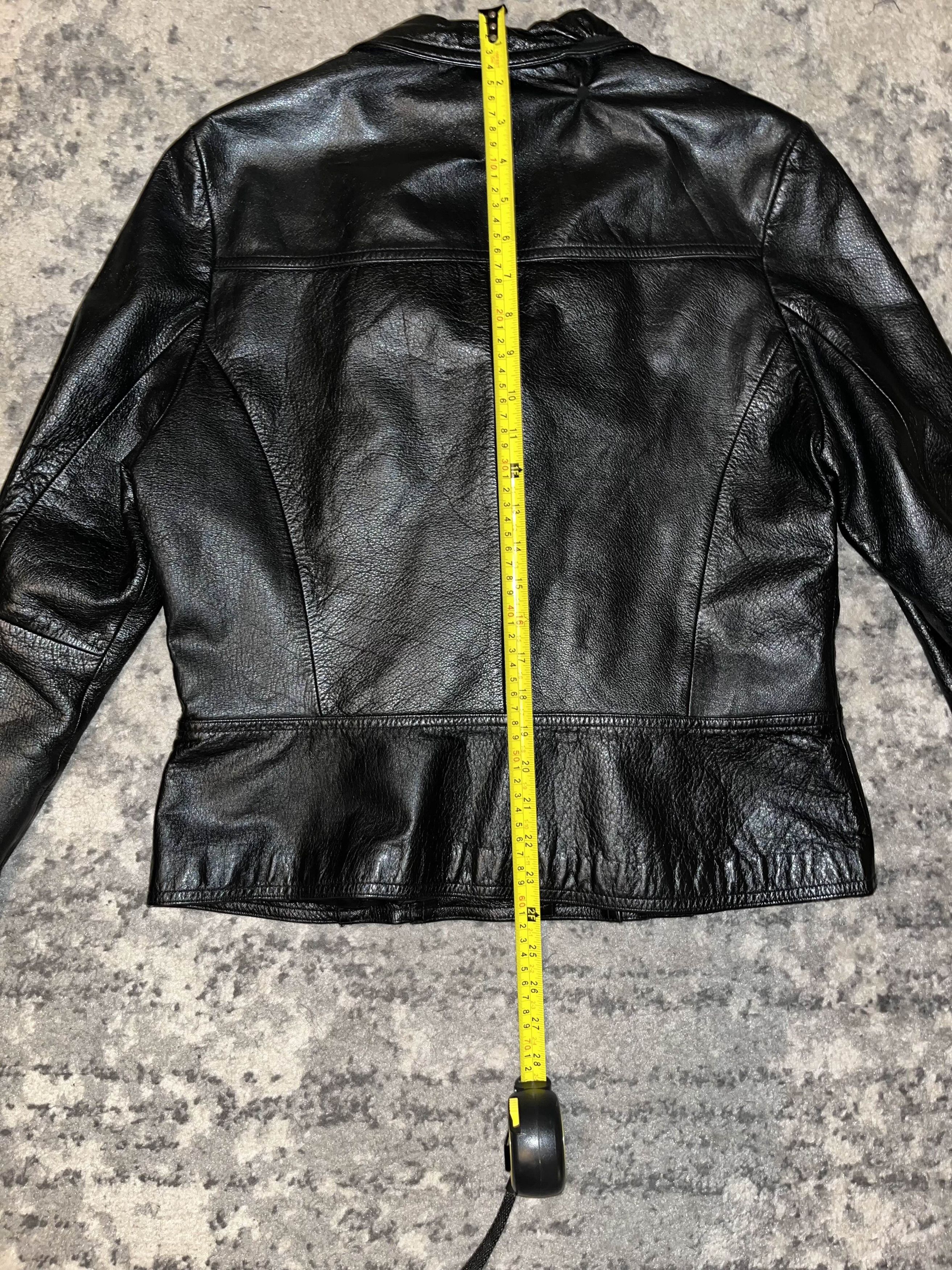 Wilsons Leather Vintage 90s Wilsons Leather Maxima Biker Jacket Size L / US 10 / IT 46 - 6 Thumbnail