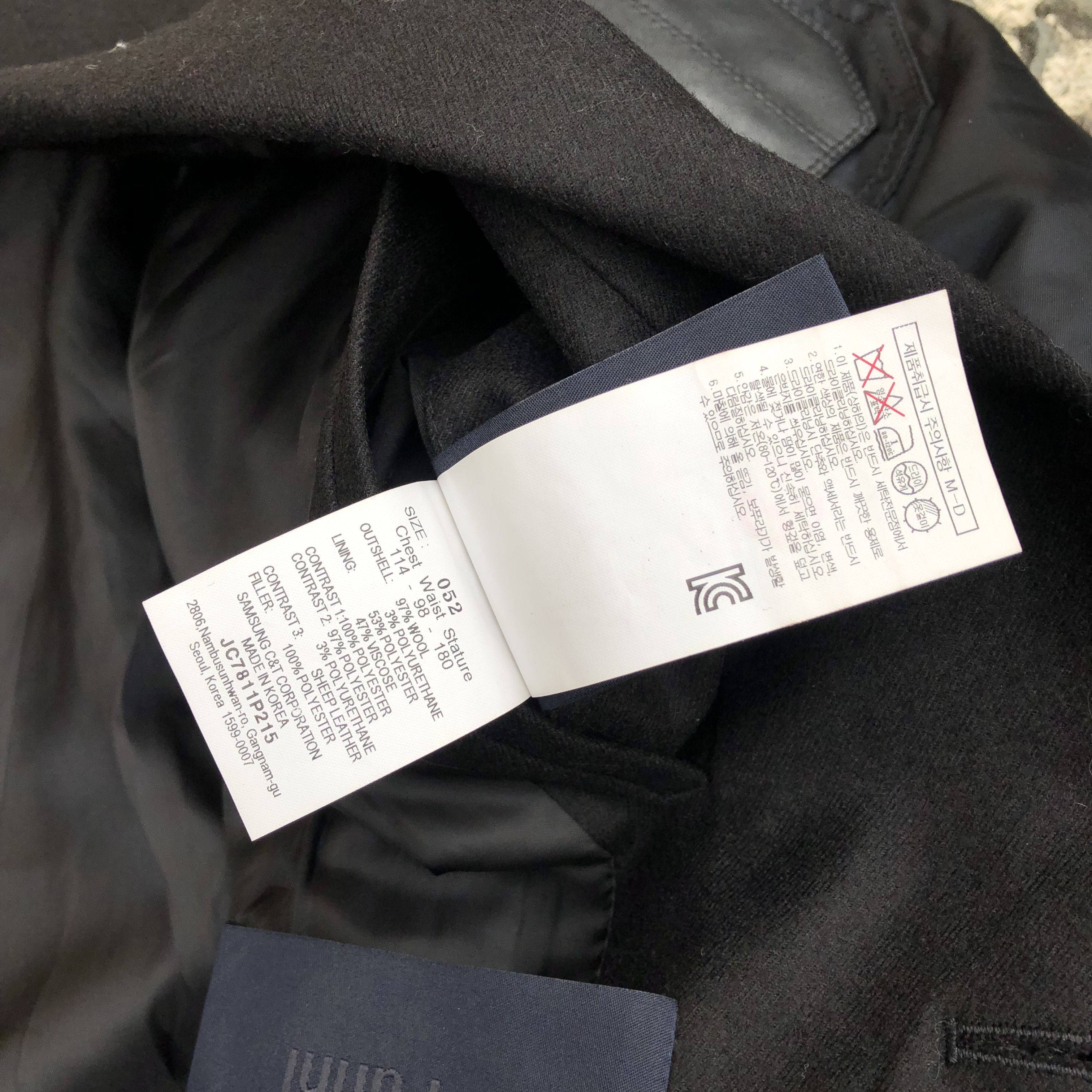 Juun.J Juun.J Black MA-1 Docking Blazer Jacket Size US L / EU 52-54 / 3 - 10 Thumbnail
