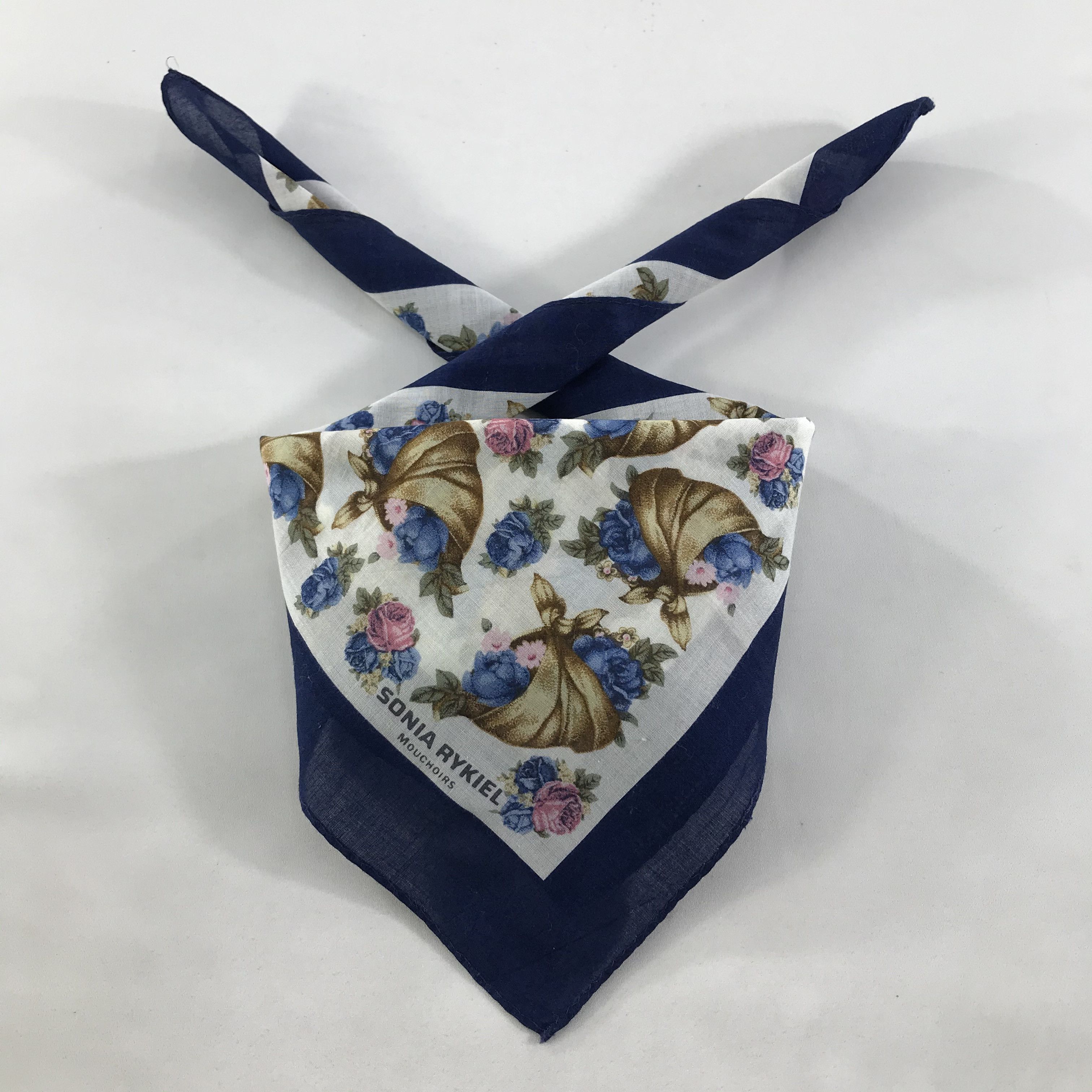 Sonia Rykiel × Vintage Sonia Rykiel Bandana / Handkerchief / Neckerchief - S1466 Size ONE SIZE - 3 Thumbnail
