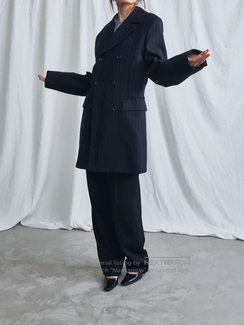 Comme des Garcons Comme Des Garcons Divided sleeve double-breasted jacket Size US S / EU 44-46 / 1 - 4 Thumbnail