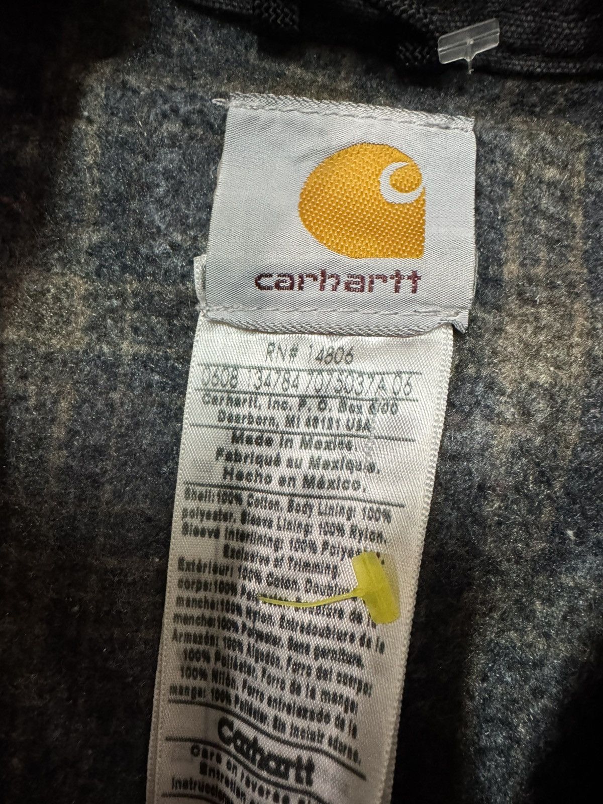 Carhartt Carhartt Workwear J97 PTL Detroit Blanket Lined JKT small Size US S / EU 44-46 / 1 - 4 Thumbnail