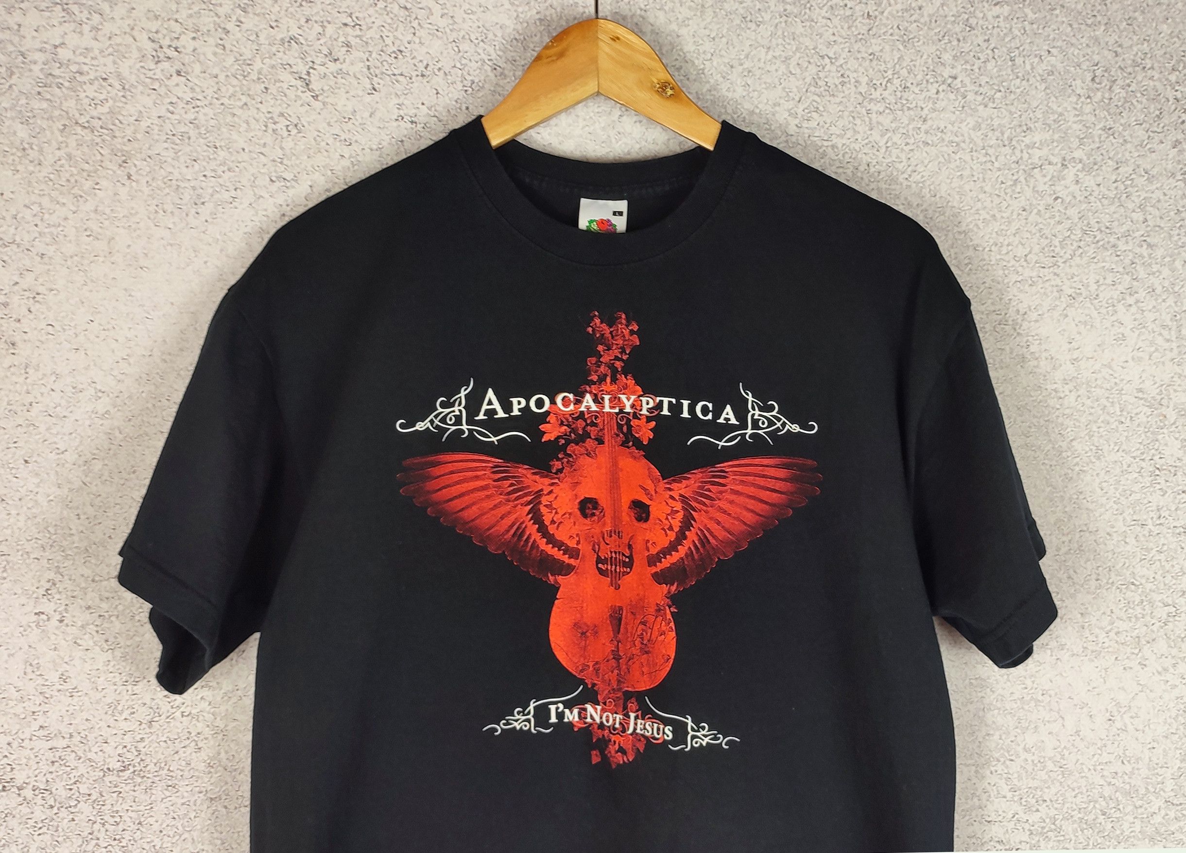 Band Tees Vintage Apocalyptica y2k Symphonic Metal Worlds Collide Size US L / EU 52-54 / 3 - 2 Thumbnail