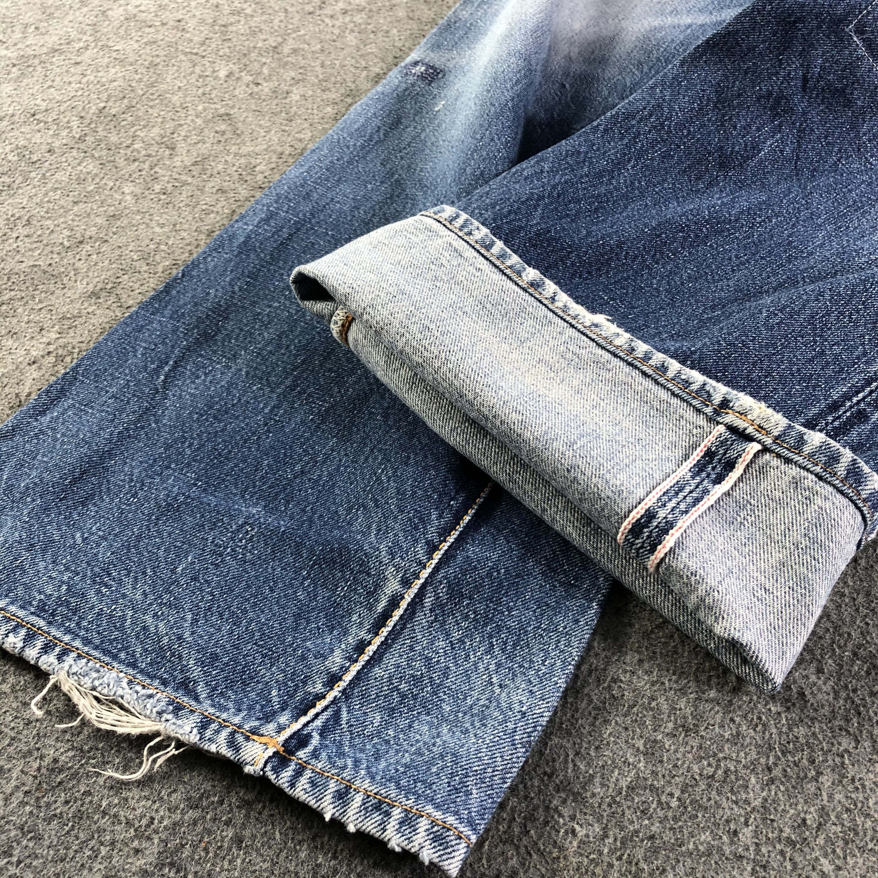 Japanese Brand × Vintage Vintage Gardener Redline Japan Jeans-J2986 Size US 32 / EU 48 - 8 Thumbnail