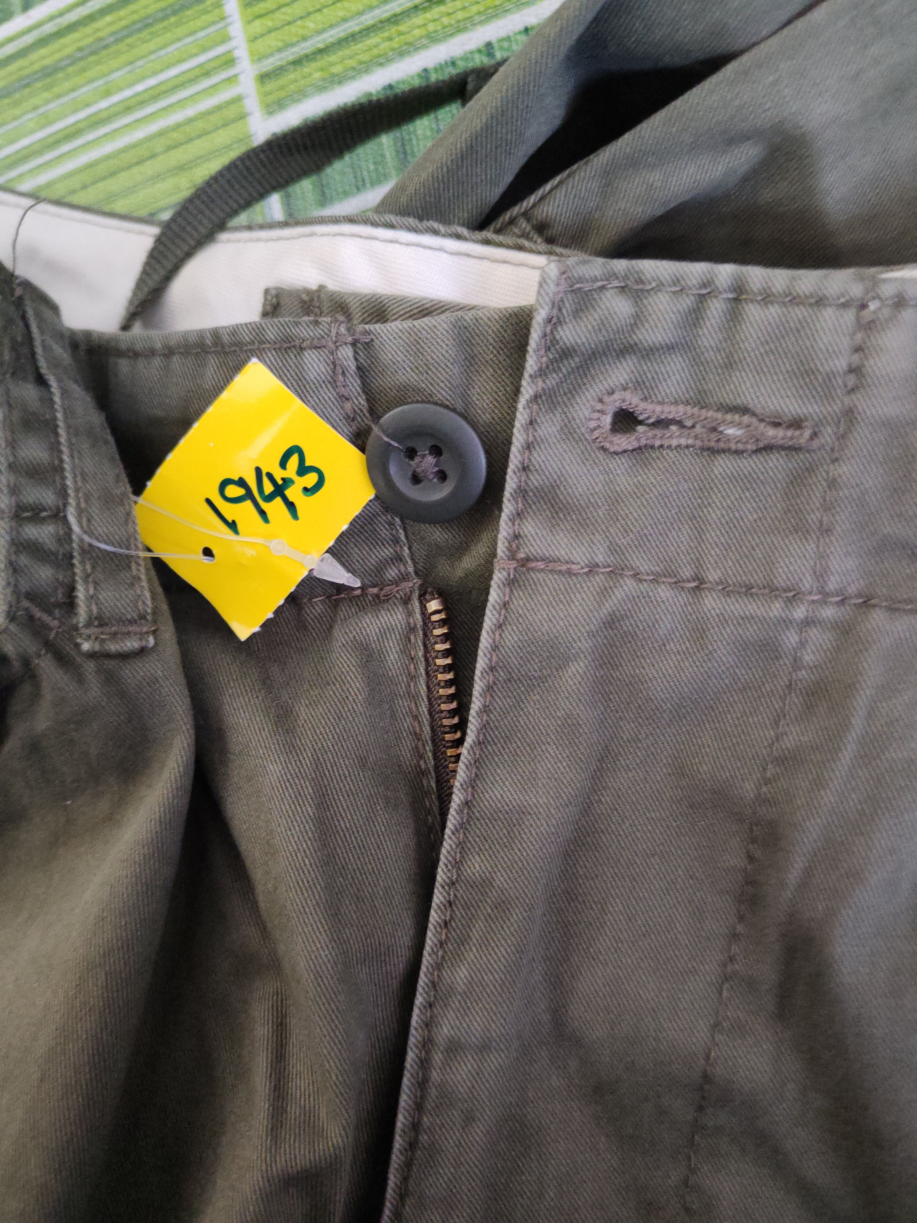 Japanese Brand DL Uniqlo Dark Olive Multipocket Cargo Pants #1943 Size US 32 / EU 48 - 14 Thumbnail