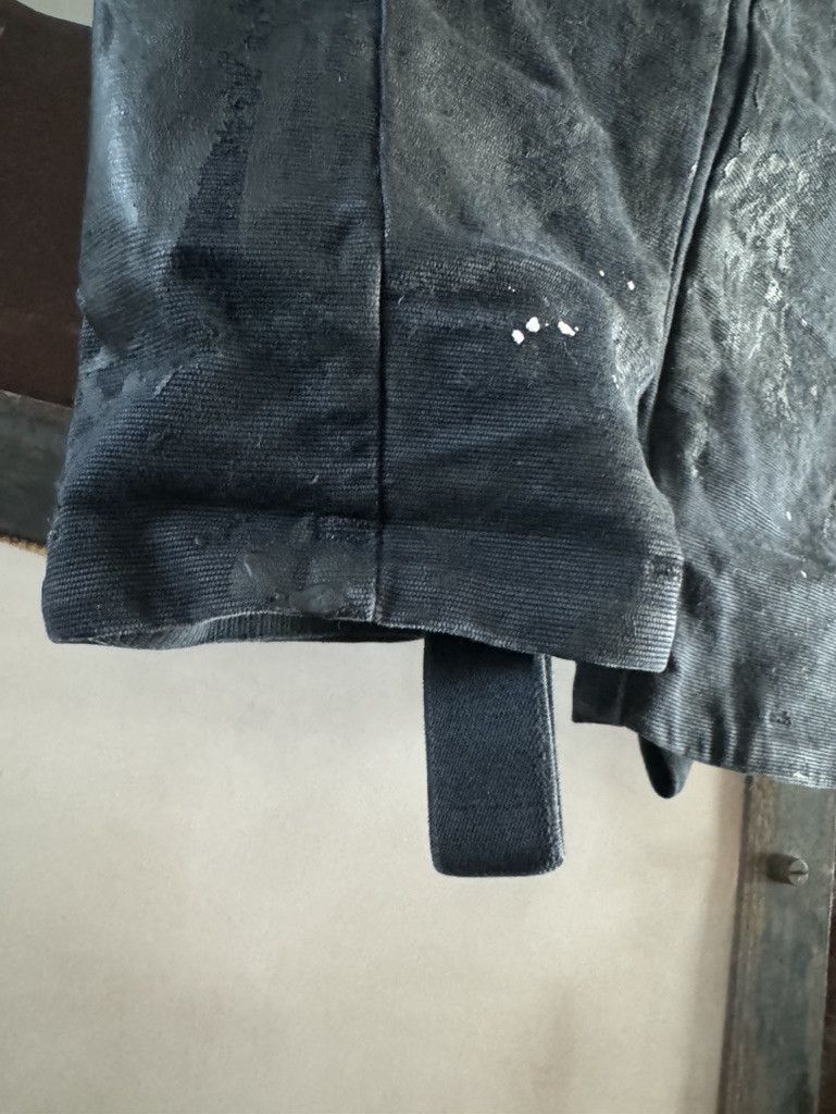 Boris Bidjan Saberi BLACK WAXED WP2 -F1405K SLIM FIT BBS JEANS Size US 27 - 7 Thumbnail