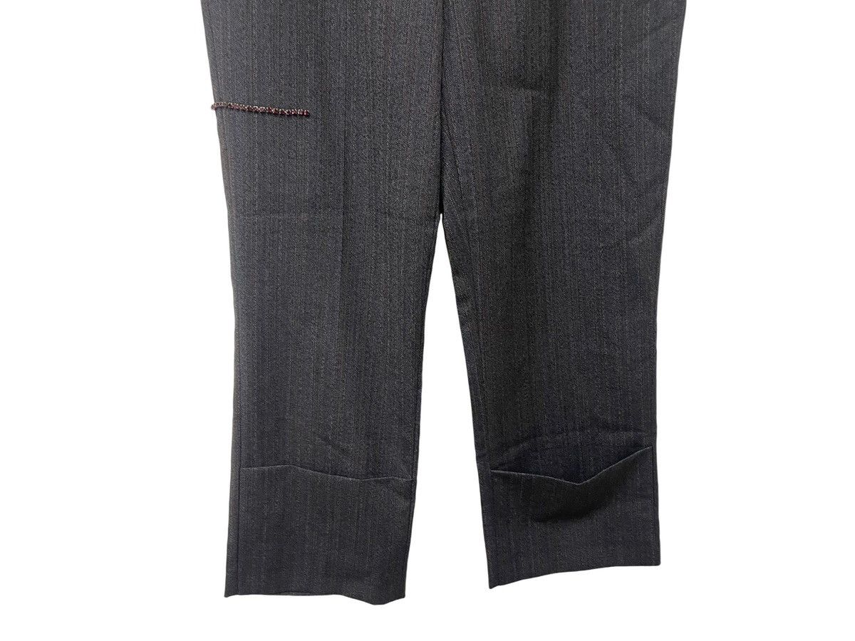 Raf Simons Raf Simons 19SS Crystal Wool Trousers Size US 34 / EU 50 - 4 Thumbnail