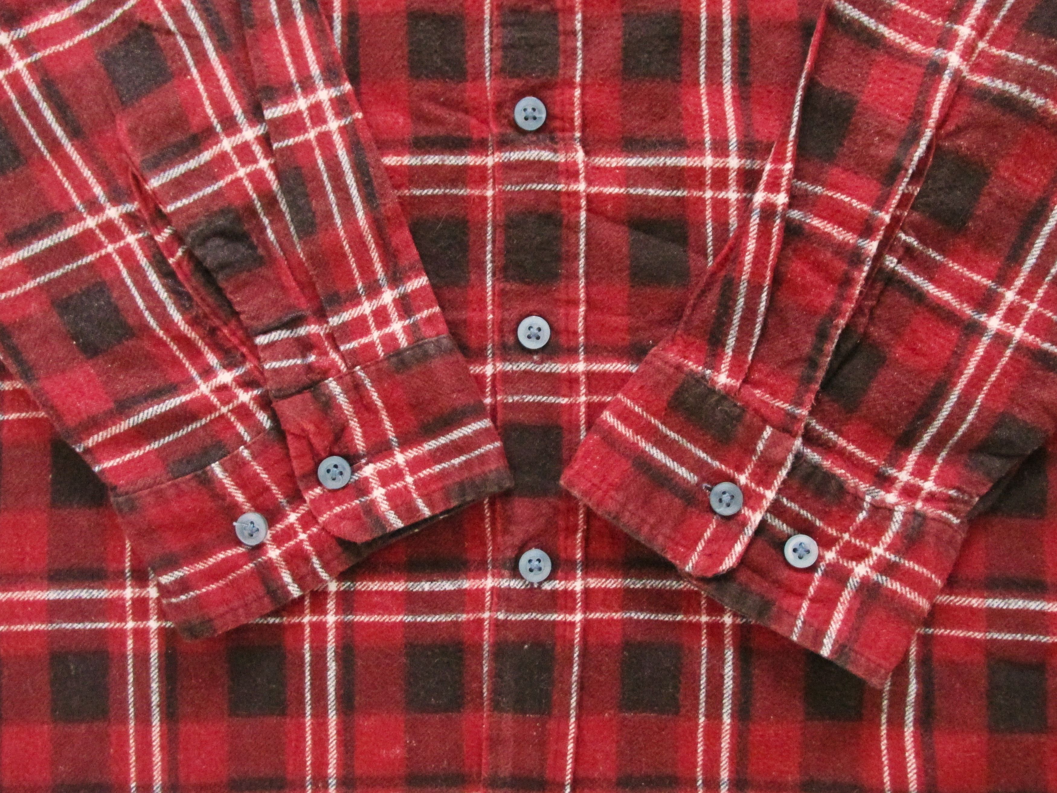 Haband Haband Men's Flannel Western Shirt Size 3XLT Size US XXL / EU 58 / 5 - 4 Thumbnail