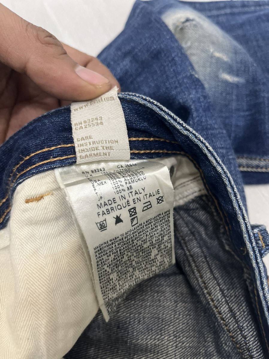 Diesel Vintage Faded Distressed Diesel Denim Y2K Style Size US 30 / EU 46 - 13 Thumbnail
