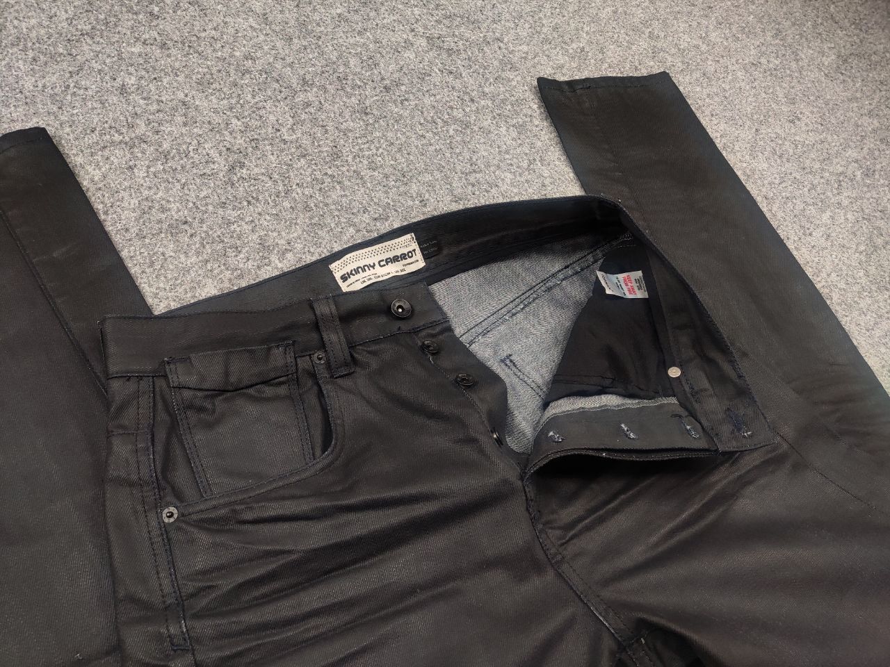 If Six Was Nine Vintage LGB Y2K jeans cut waxed Denim if six was nine style Size US 32 / EU 48 - 11 Thumbnail