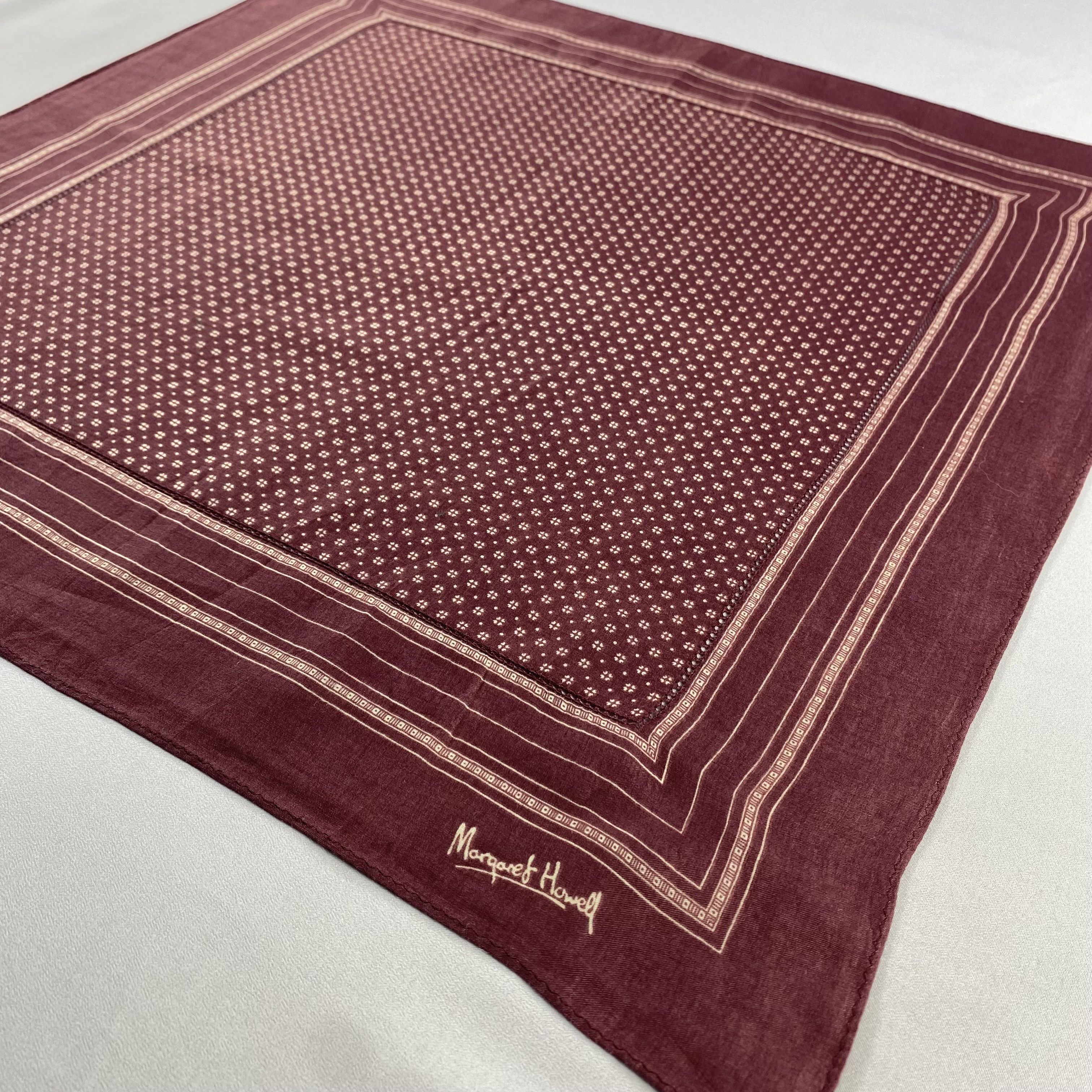 Margaret Howell × Vintage Margaret Howell Bandana/ Handkerchief / Neckerchief-P674 Size ONE SIZE - 2 Thumbnail