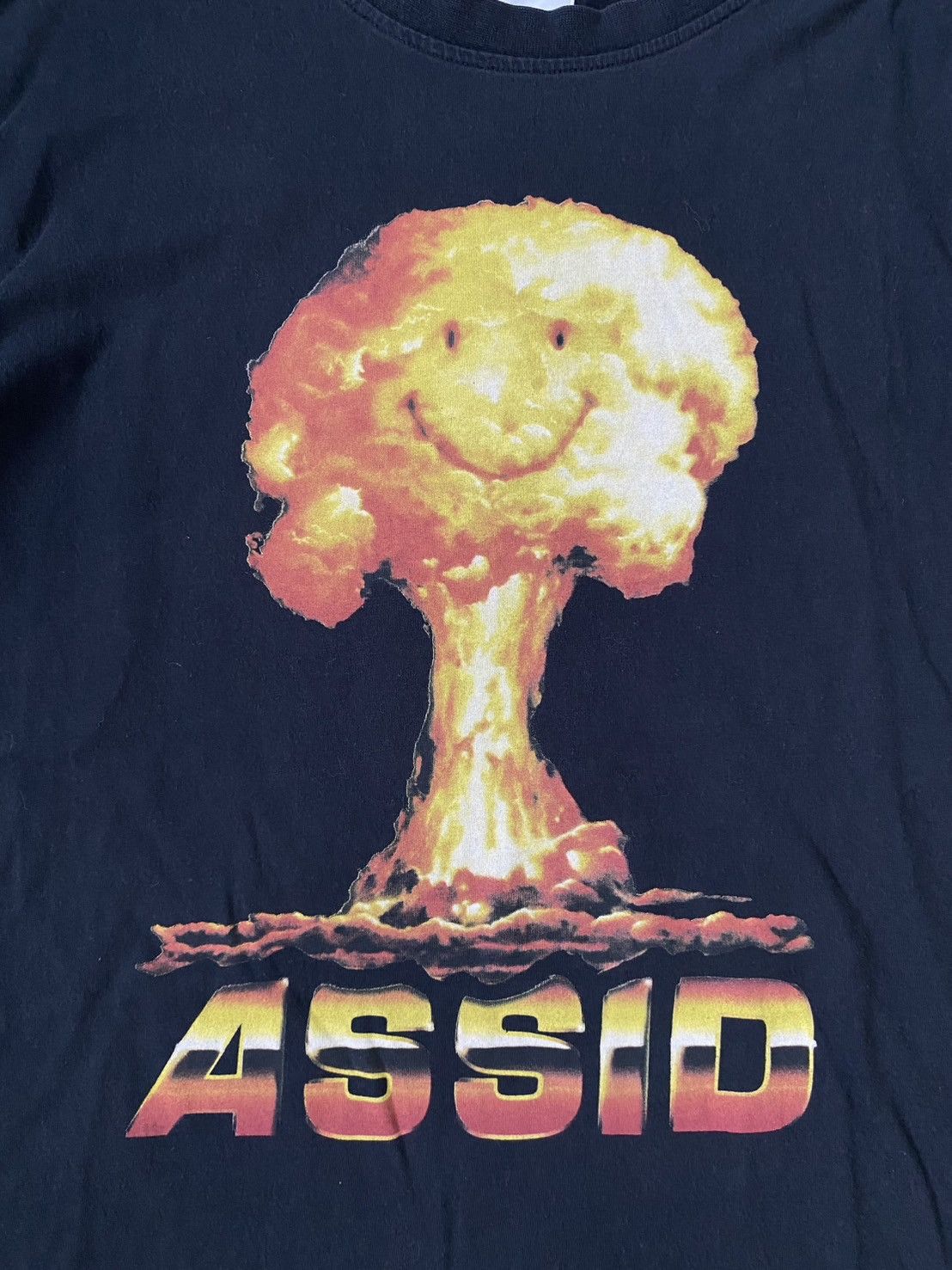END. ASSID Death Smiley Tee Size US L / EU 52-54 / 3 - 2 Thumbnail
