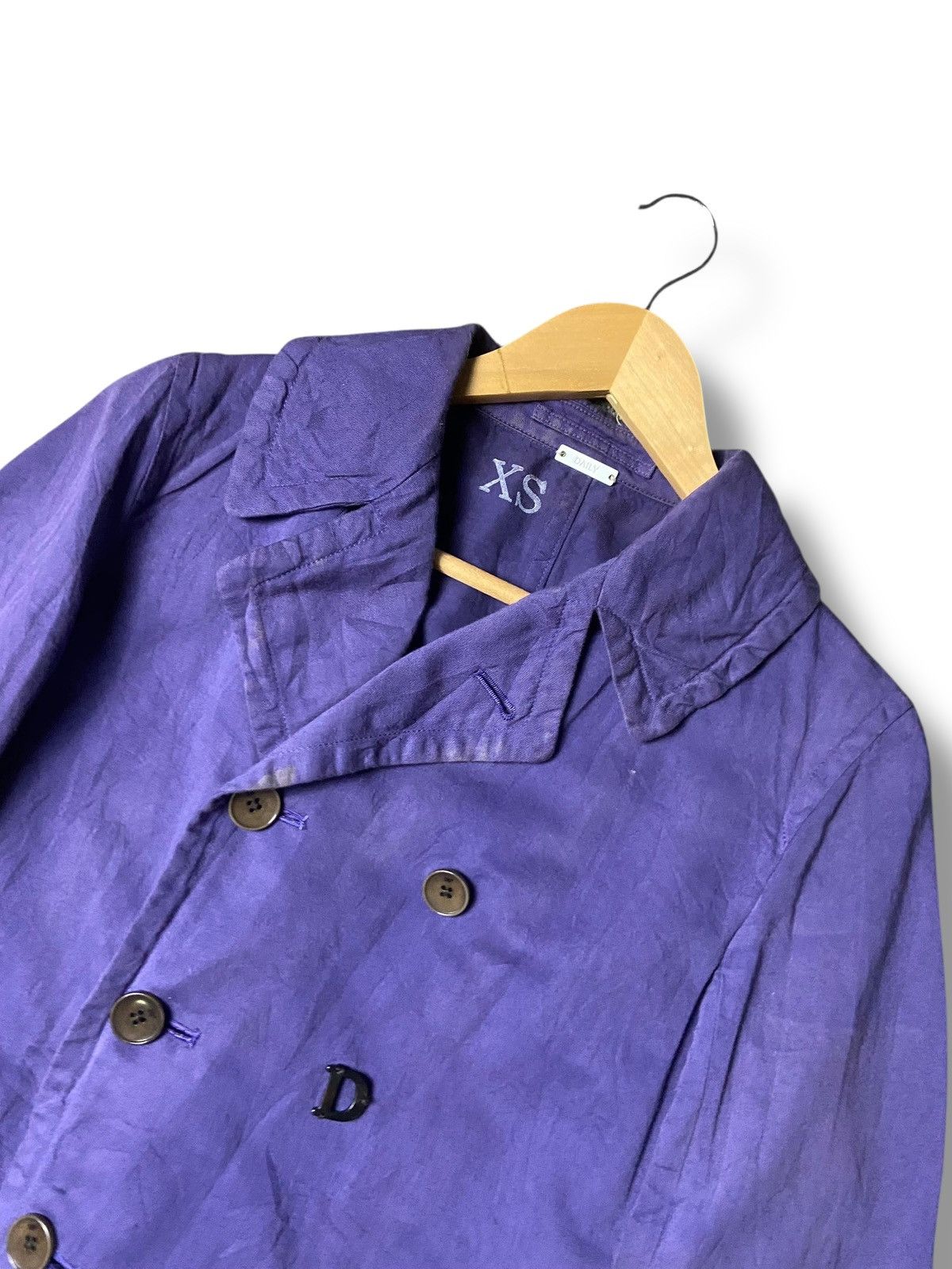 Japanese Brand Daily Wear Brand Double Breasted Jacket (171) Size US XS / EU 42 / 0 - 2 Thumbnail