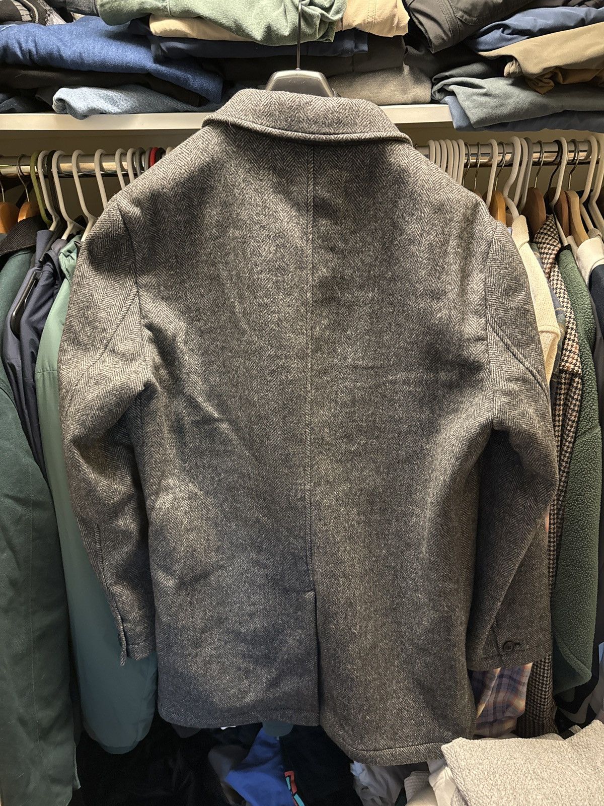 Bonobos Bonobos Grey Wool Car Coat Size US L / EU 52-54 / 3 - 3 Thumbnail