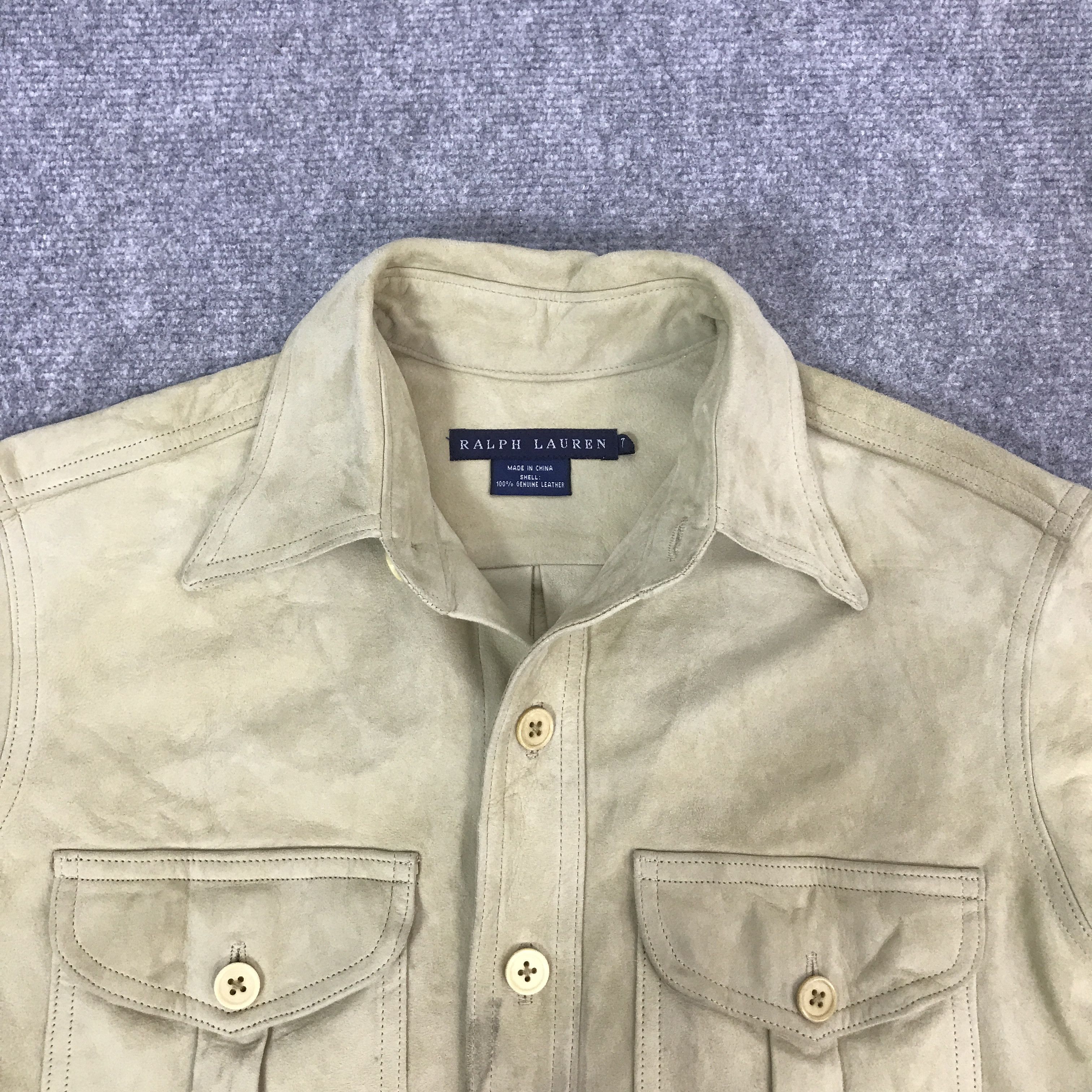 Ralph Lauren RALPH LAUREN POLO LEATHER BUTTON T-SHIRT Size US M / EU 48-50 / 2 - 8 Thumbnail