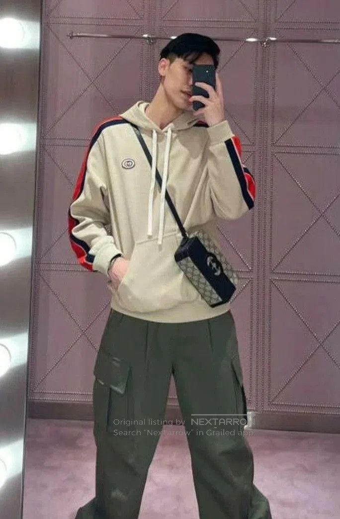 Gucci new gucci beige knit hoodie sweatshirt. Size US M / EU 48-50 / 2 - 7 Thumbnail