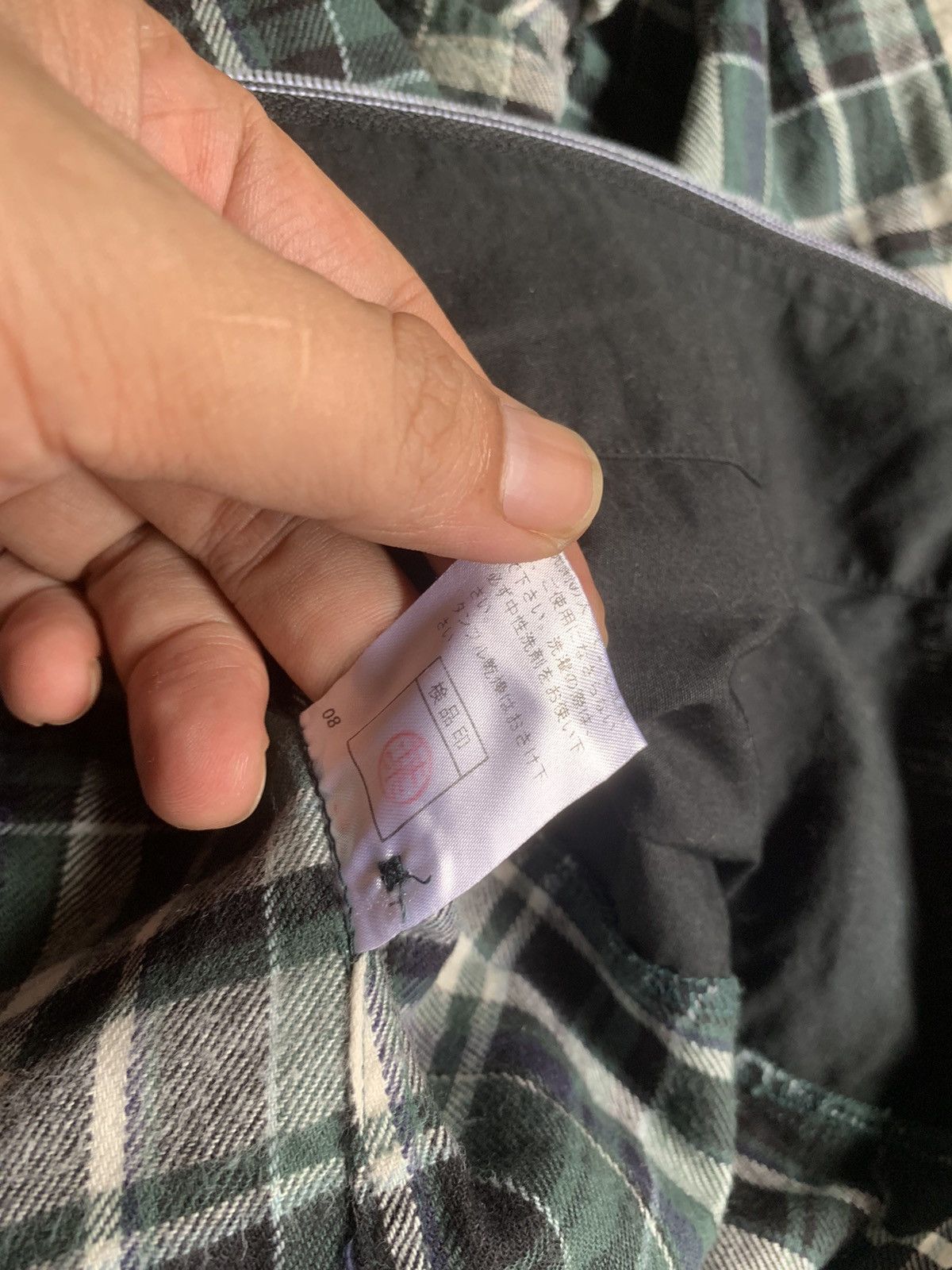 Japanese Brand Vintage PPFM Double Layered Flanel Long Shirt Size US M / EU 48-50 / 2 - 9 Thumbnail