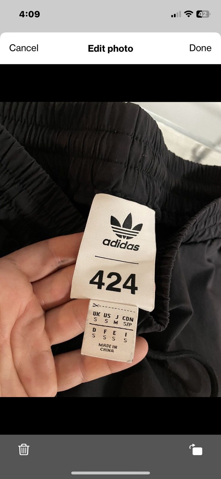 424 × Adidas Adidas x 424 Track Pants Size US 32 / EU 48 - 3 Thumbnail