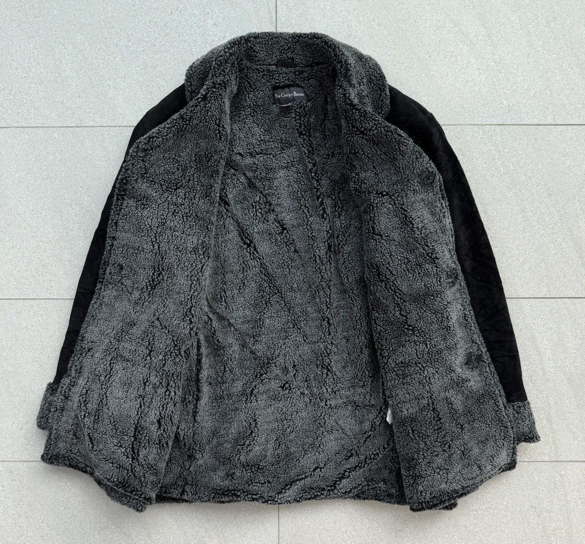 Vintage New Concept Broner Cow Leather Shearling Coat /Jacket Winter Size US M / EU 48-50 / 2 - 6 Thumbnail