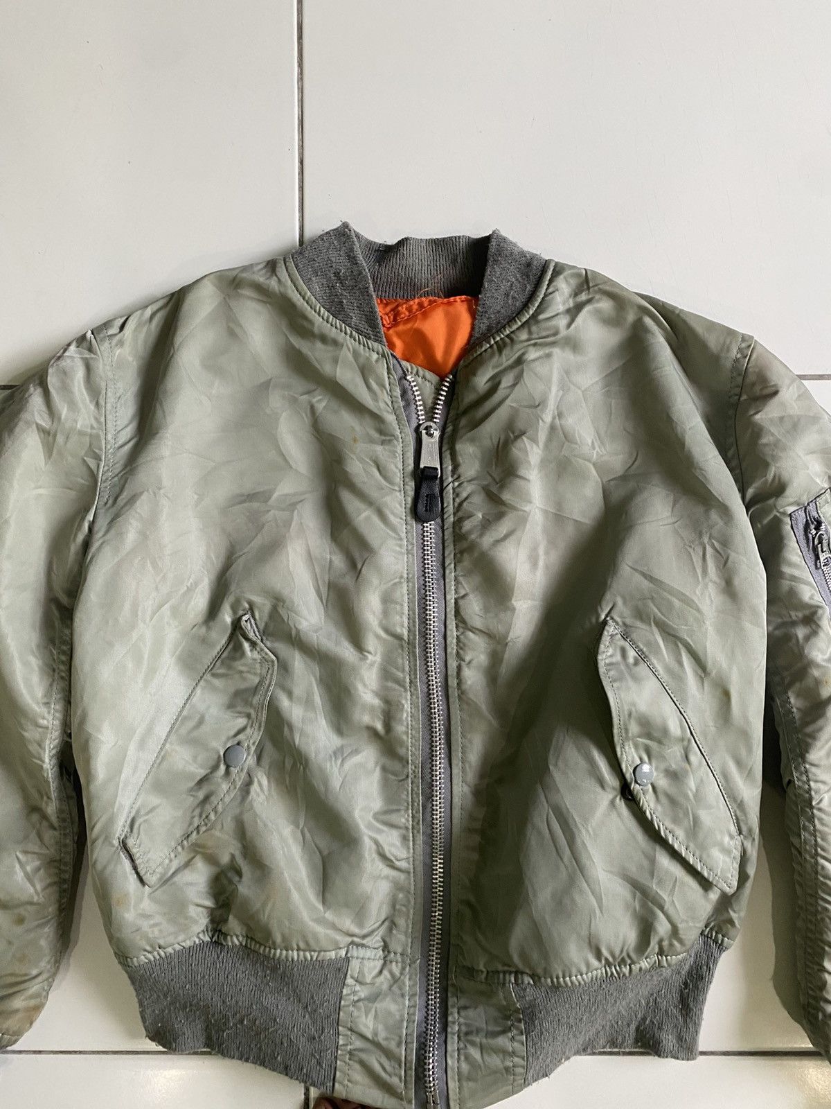 IDEA Vintage Reversible Alpha industries Army Jackers Size US S / EU 44-46 / 1 - 4 Thumbnail