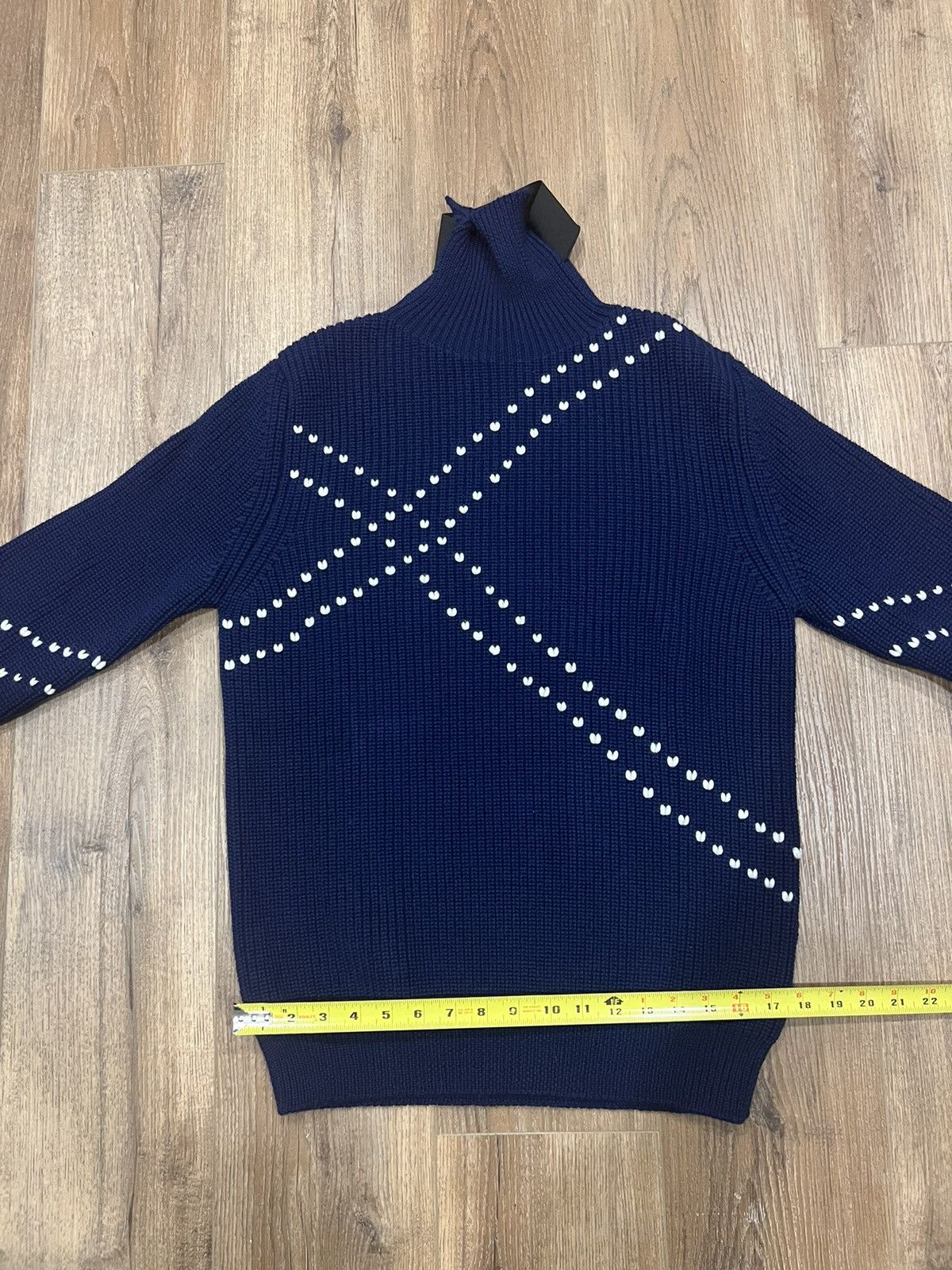 Raf Simons AW18 Single Turtleneck Sweater with Elastic Size US XS / EU 42 / 0 - 5 Thumbnail