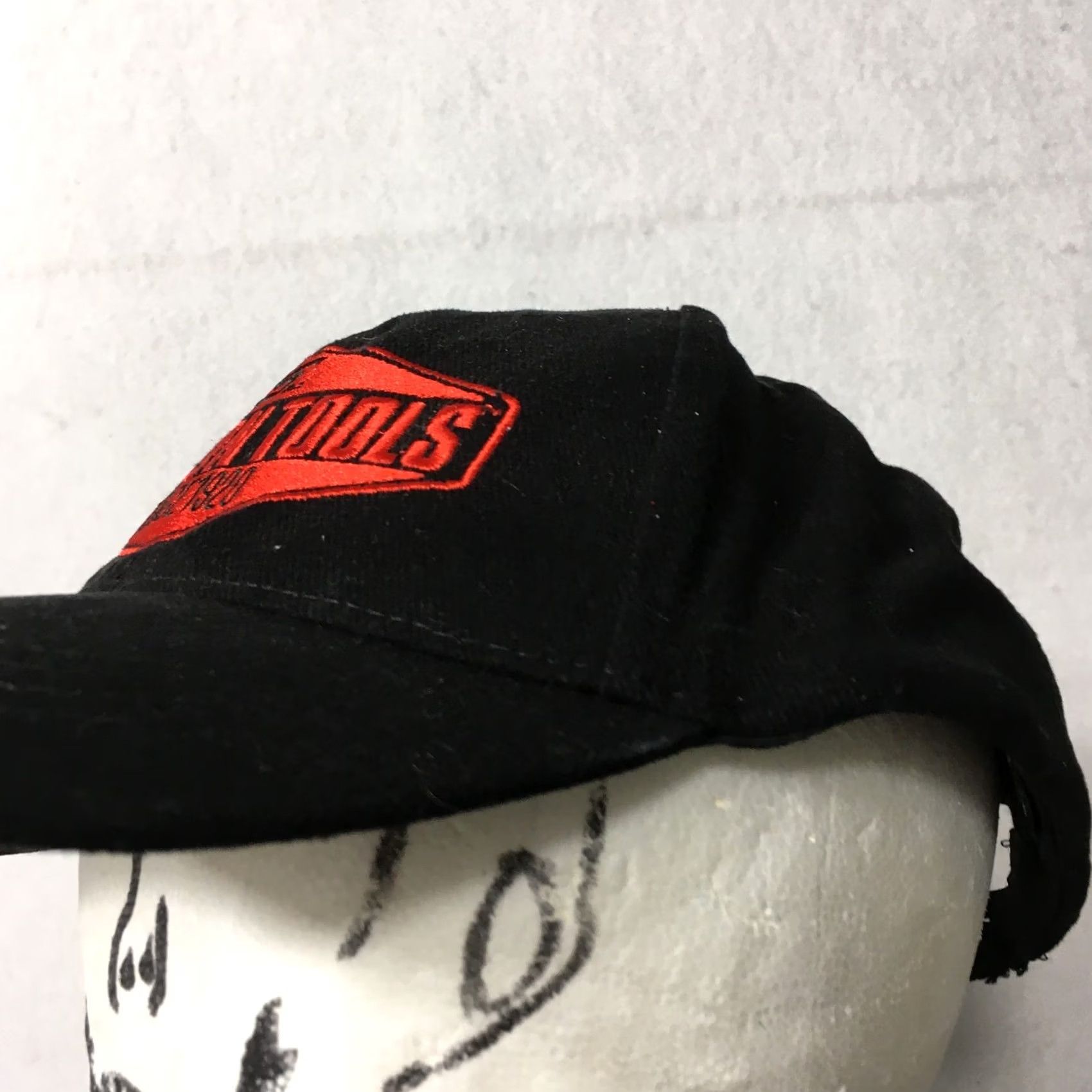 Vintage VINTAGE WILD Trucker Hat Snapback Adjustable Black 80s USA Mens Size ONE SIZE - 5 Thumbnail