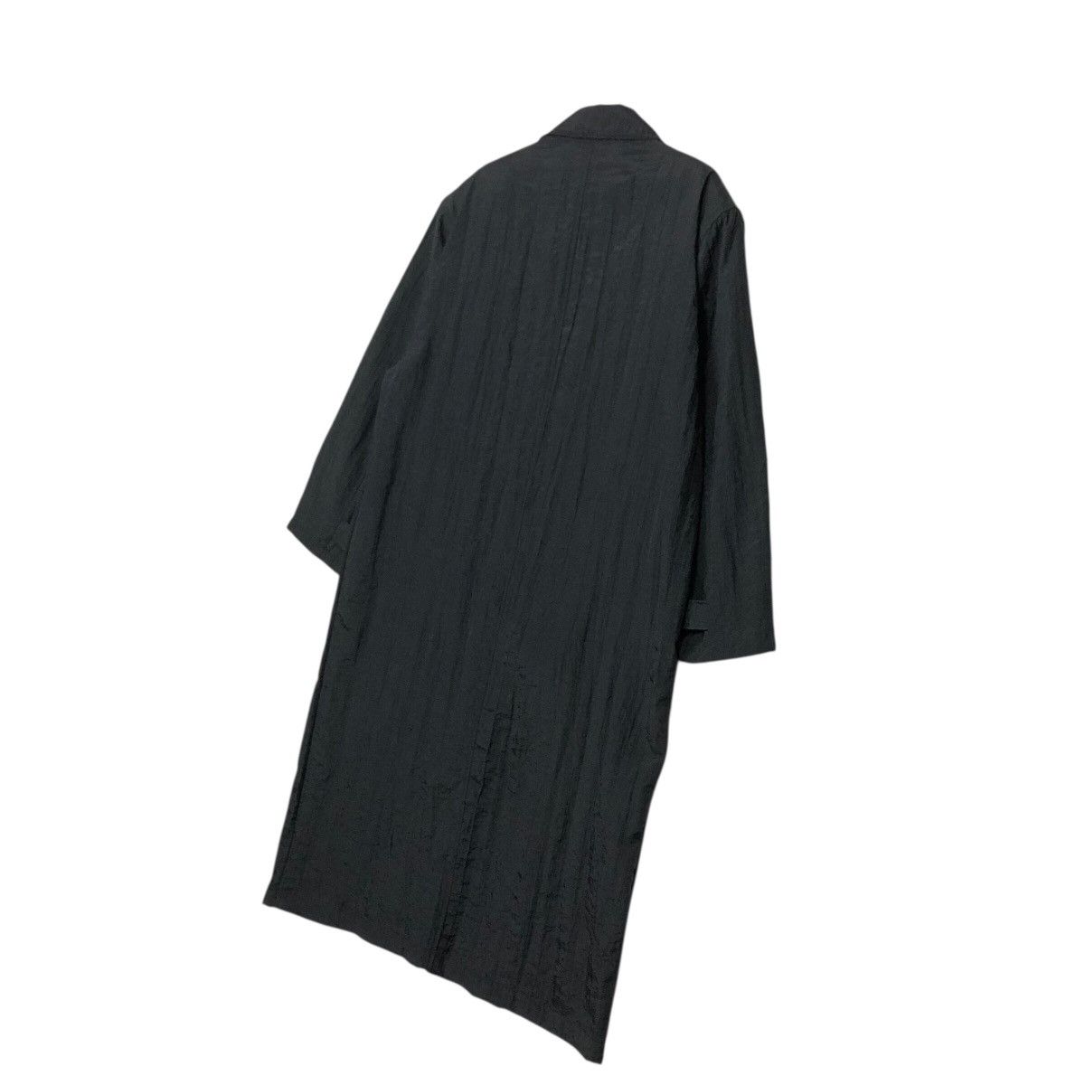 Japanese Brand 📌Rich Black Vintage Long Jacket Studio/495 Issey Miyake Size US M / EU 48-50 / 2 - 12 Thumbnail