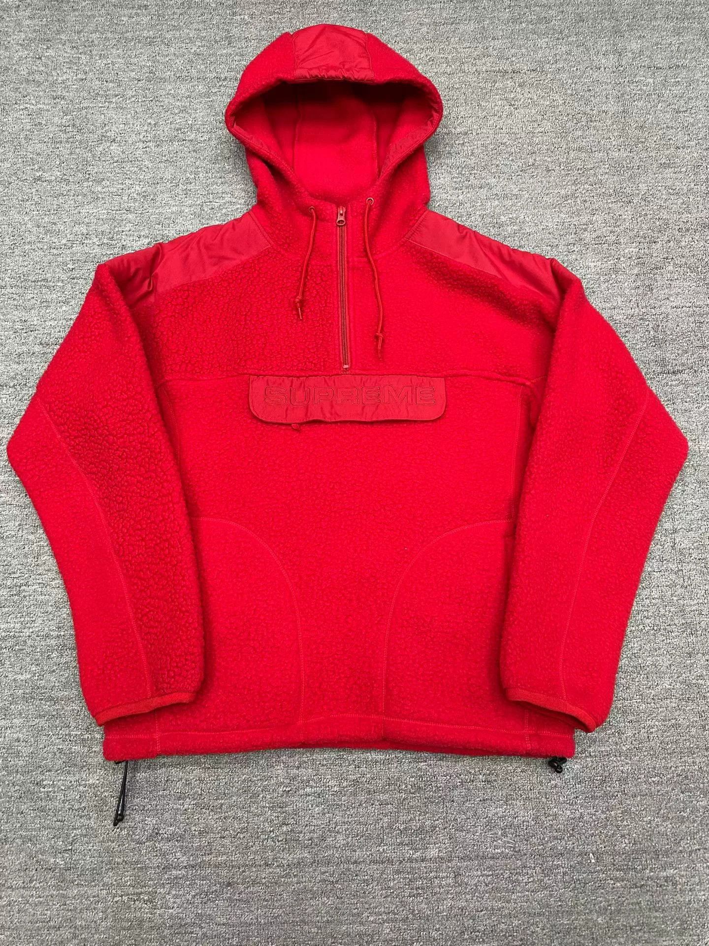 Supreme Supreme Fleece Letter Sweatshirt Size US M / EU 48-50 / 2 - 1 Thumbnail