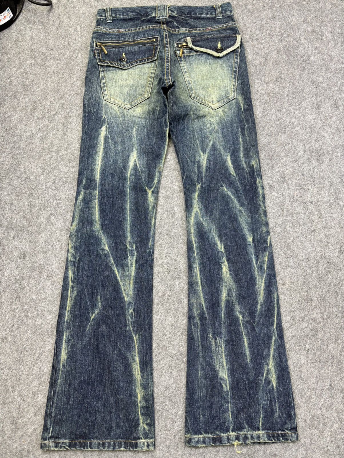 Other 💥Insane Style Flare💥Unbrand Thunderous Flare Denim F918 Size US 31 - 14 Thumbnail