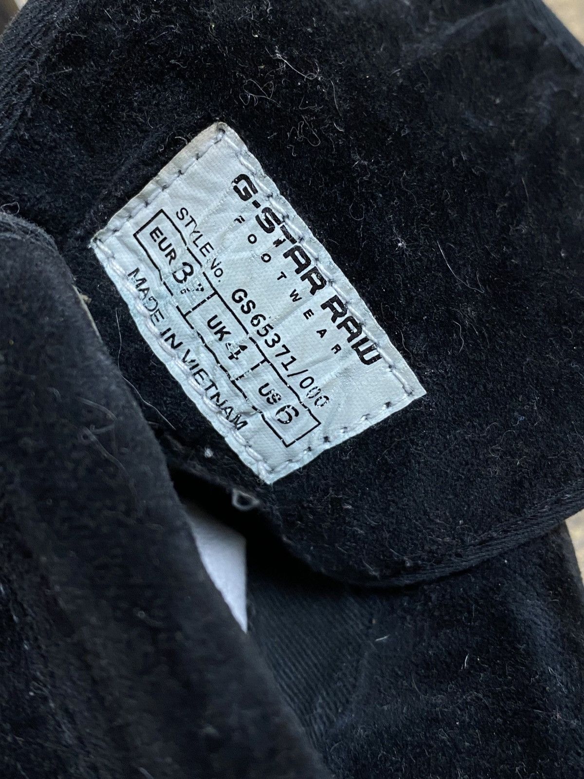 G-Star G-Star Raw Scuba High Top Sneakers Black Leather EU 37 Size US 5 / EU 37 - 5 Thumbnail