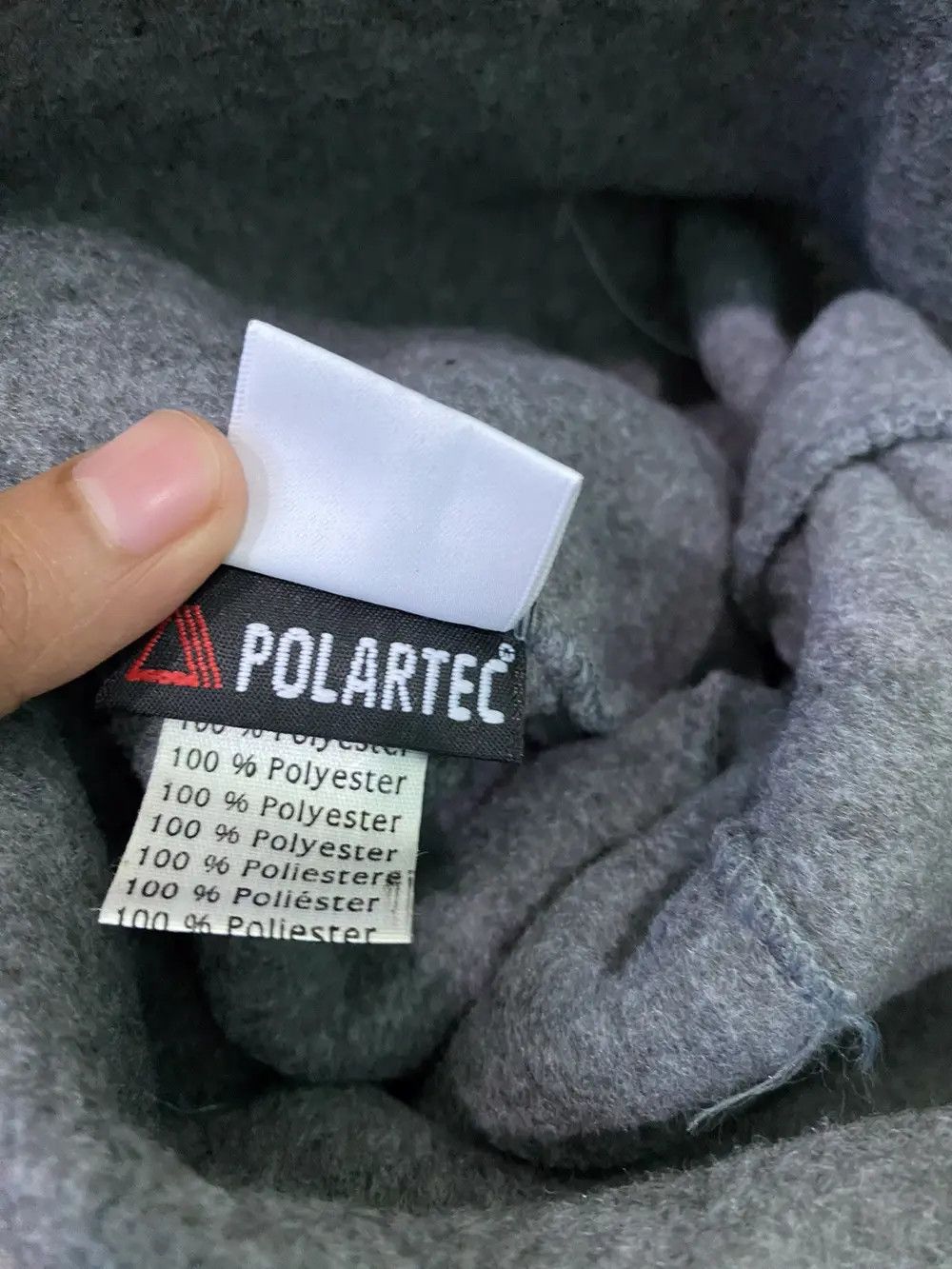 Lacoste × Polartec × Vintage Lacoste Polartec Small Logo Beanie Hat Size ONE SIZE - 8 Thumbnail