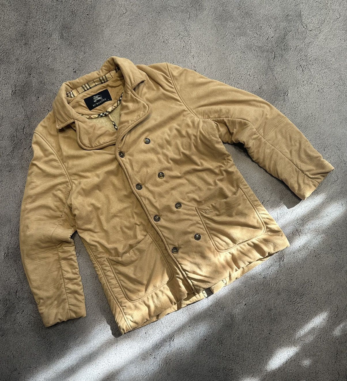 Burberry × Vintage 🐐 Burberry Vintage Wool Coat Size M / US 6-8 / IT 42-44 - 1 Thumbnail