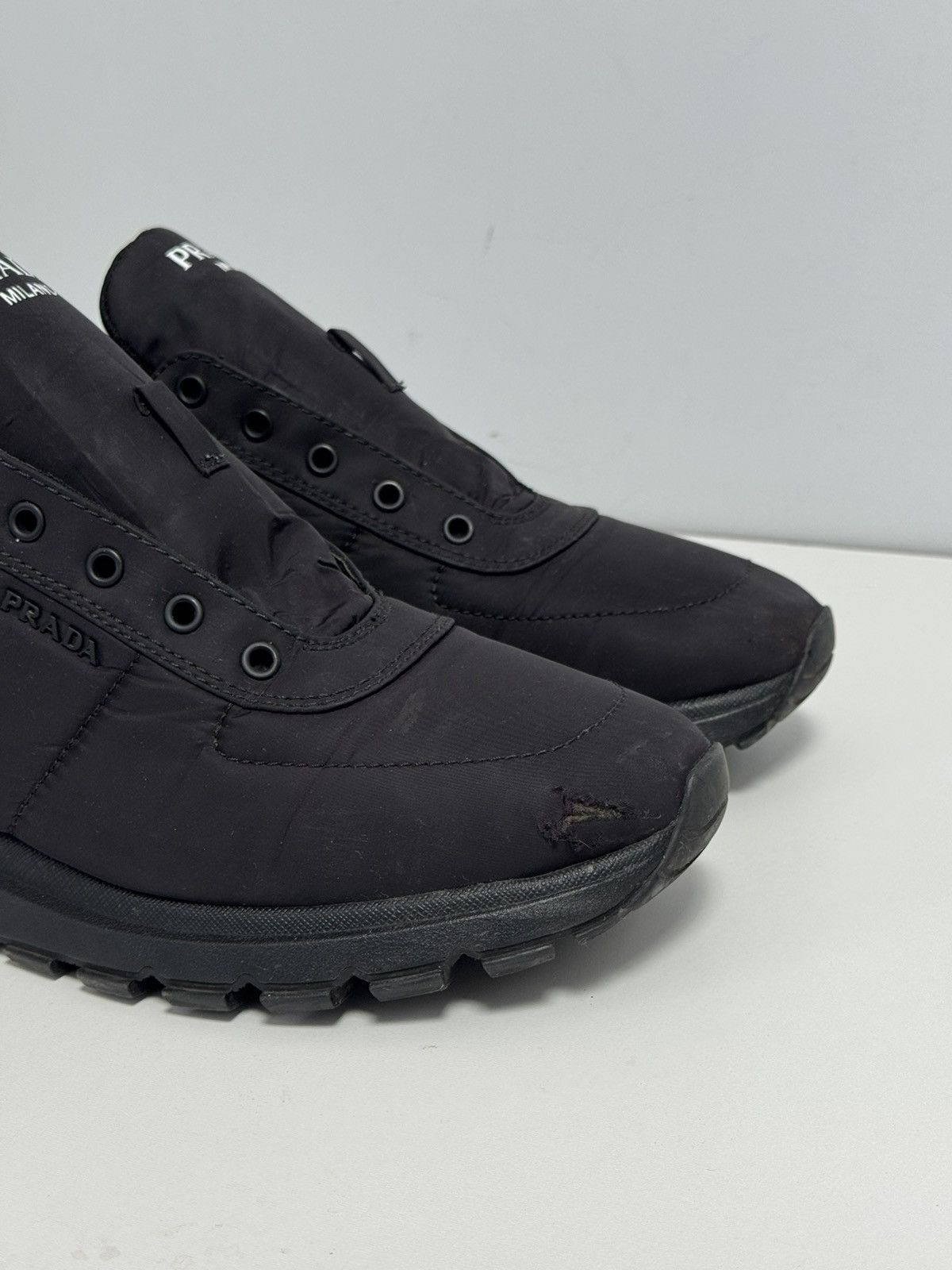Prada PRADA Nylon PRAX Sneakers Men’s Size 10 Size US 10 / EU 43 - 10 Thumbnail