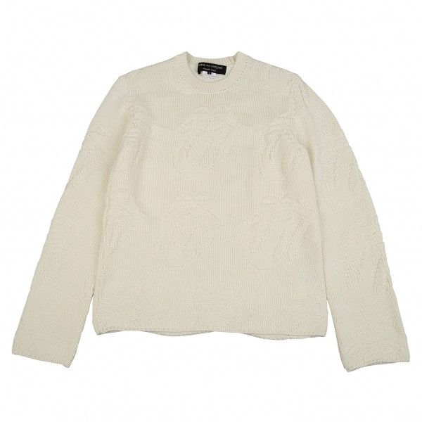 Comme des Garcons × Comme des Garcons Homme × Comme des Garcons Homme Plus RARE SS 2006 Rolling Stones Jacquard Chunky Knit Sweater Size US M / EU 48-50 / 2 - 1 Thumbnail