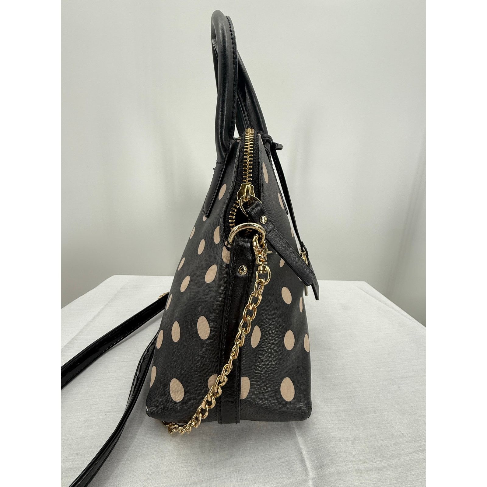 Kate Spade Kate Spade Rachelle Wellesley Polka Dot Satchel Crossbody Size ONE SIZE - 12 Thumbnail