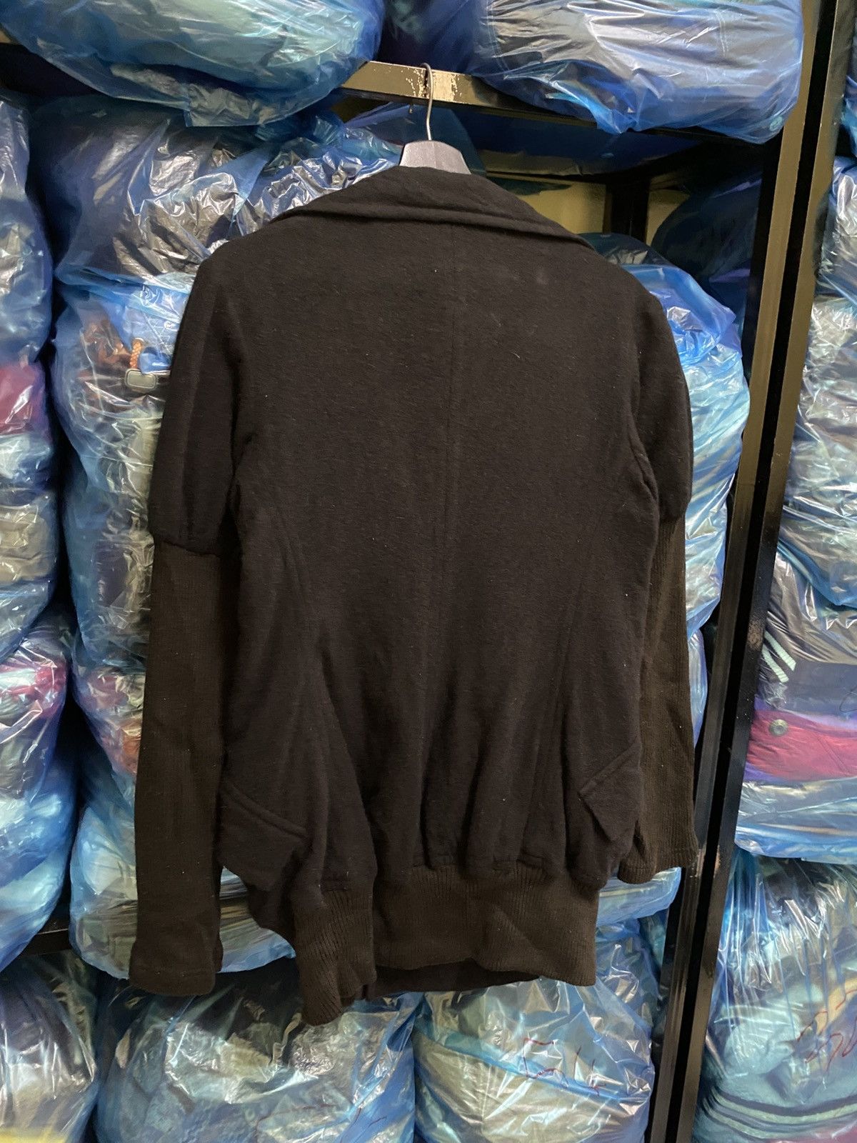 Yohji Yamamoto LIMI feu Japan Avant-Garde Draped Wool Jacket Made In Japan Size US S / EU 44-46 / 1 - 14 Thumbnail